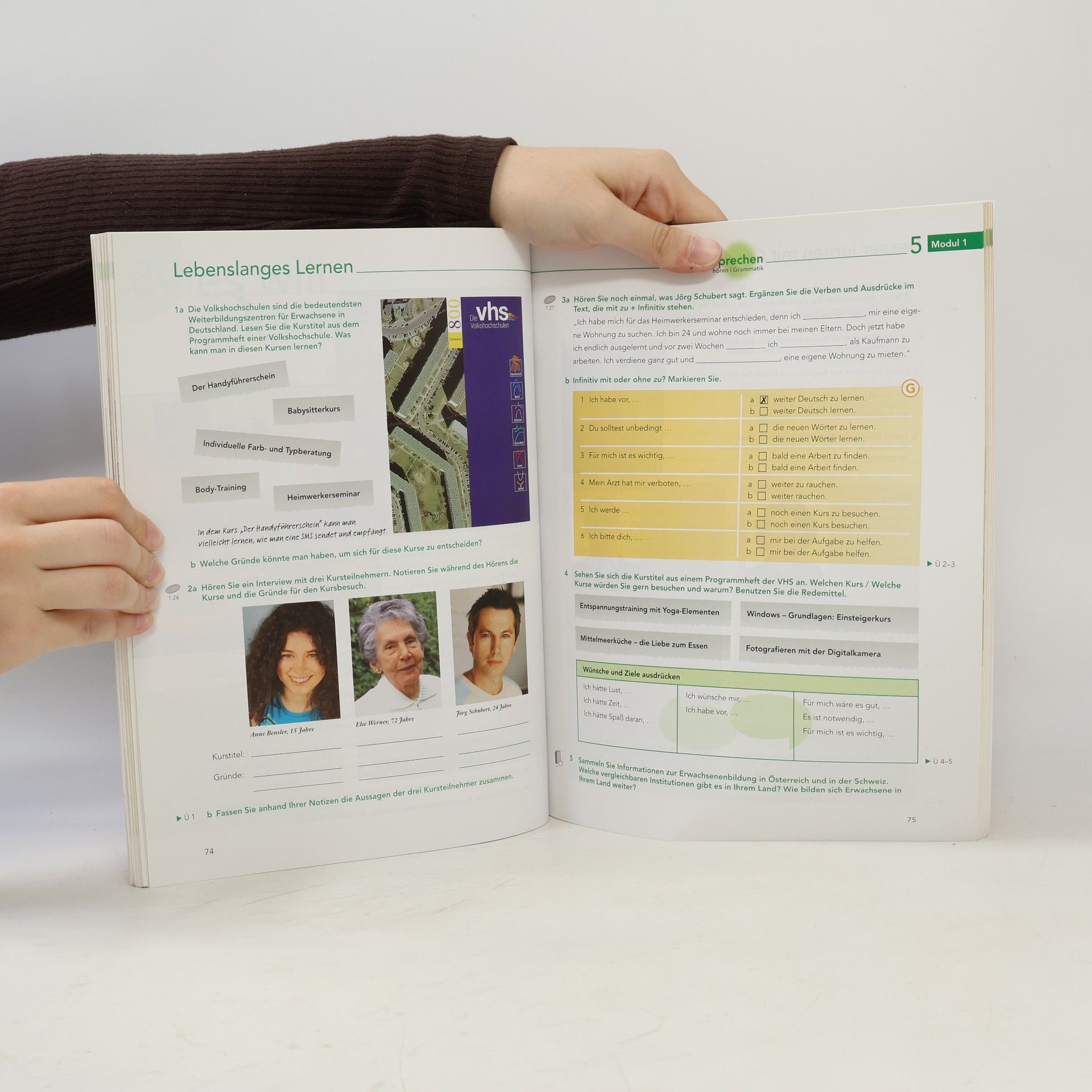 Ute Koithan Aspekte : Mittelstufe Deutsch : [Niveau B1+]. Lehrbuch 1