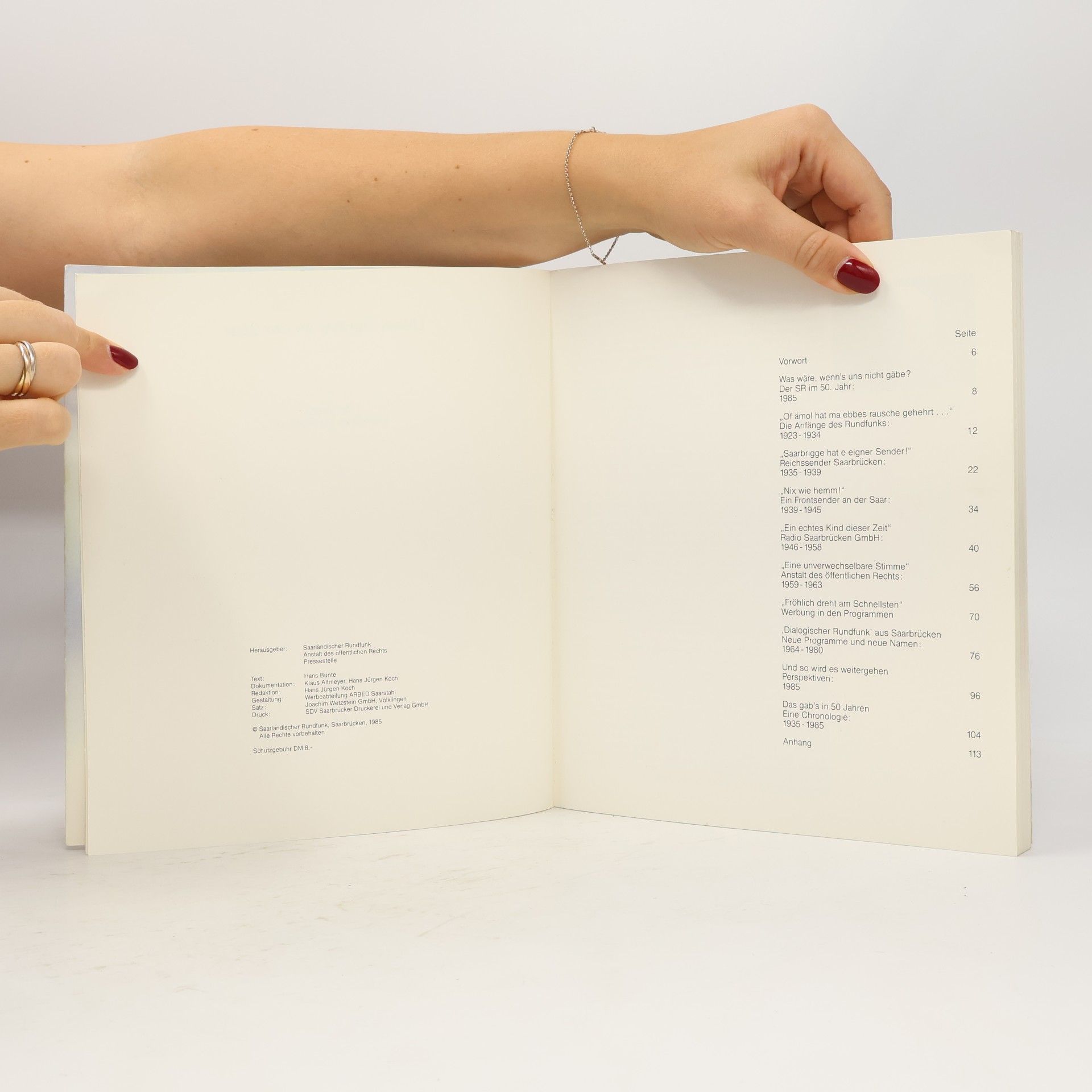 Various authors Unser sender ander saar