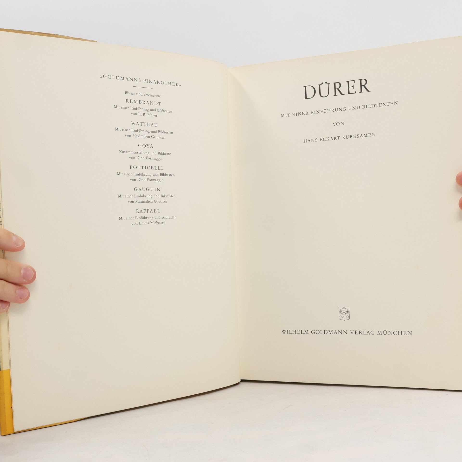 Hans Eckart Rübesamen Dürer
