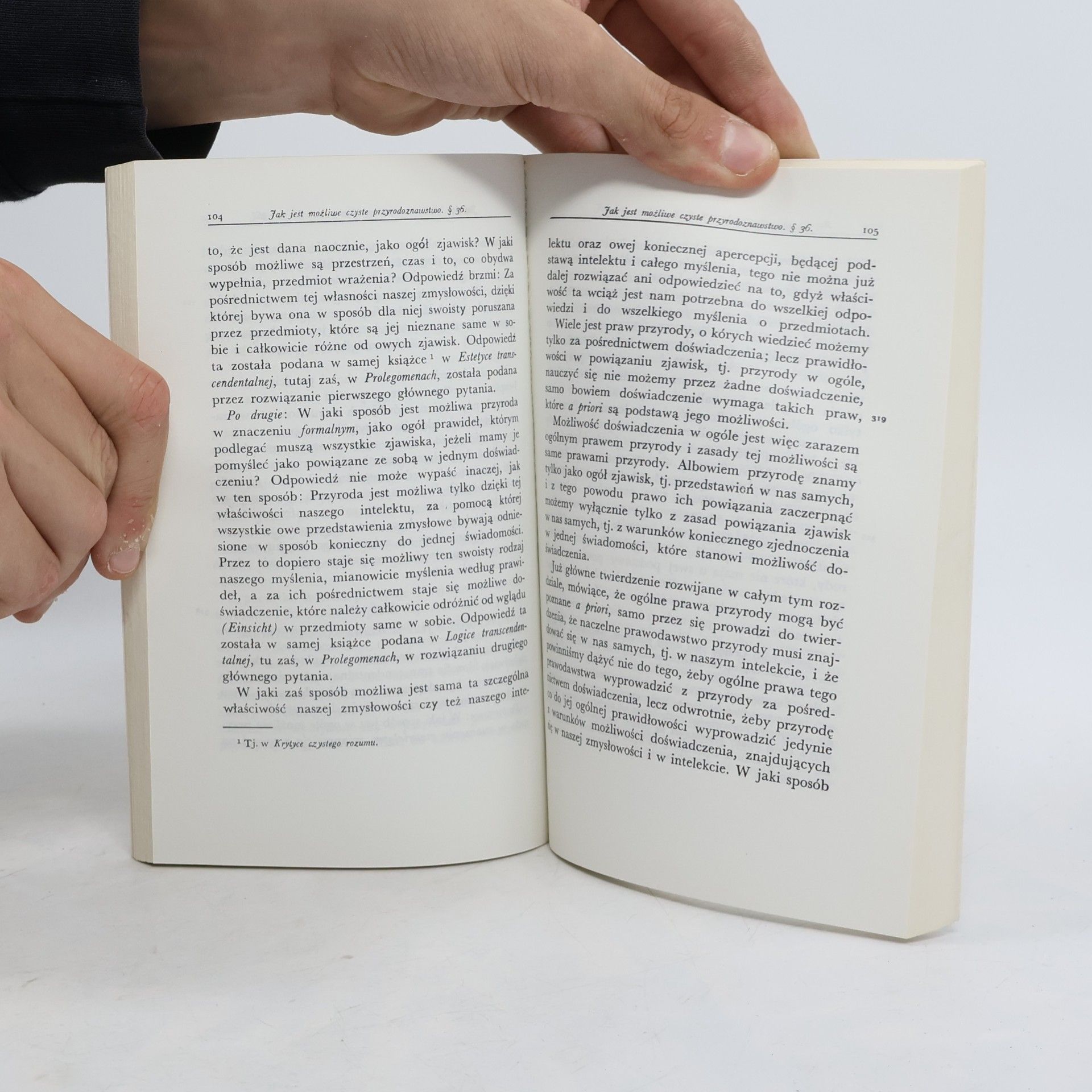 Immanuel Kant Prolegomena do wszelkiej przyszłej metafizyki, która be̜dzie mogła wysta̜pić jako nauka