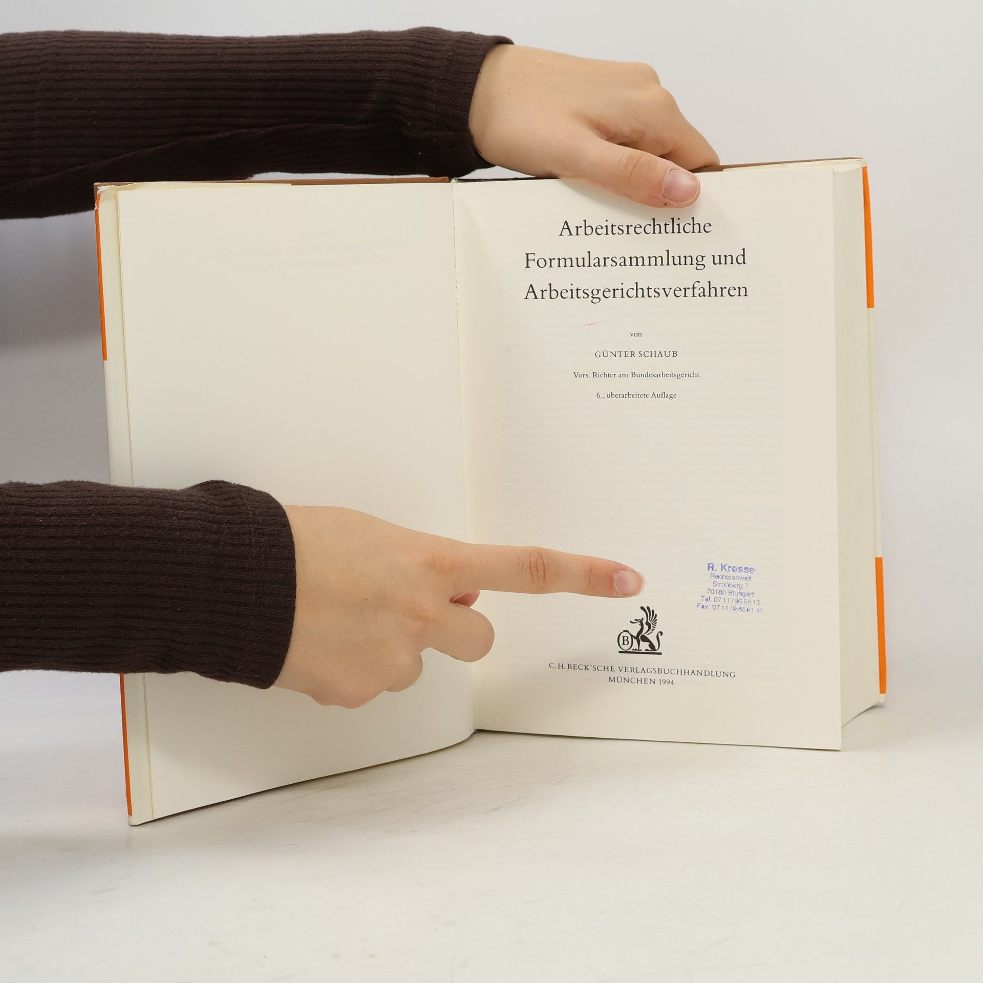 Arbeitsrechtliche Formularsammlung und Arbeitsgerichtsverfahren