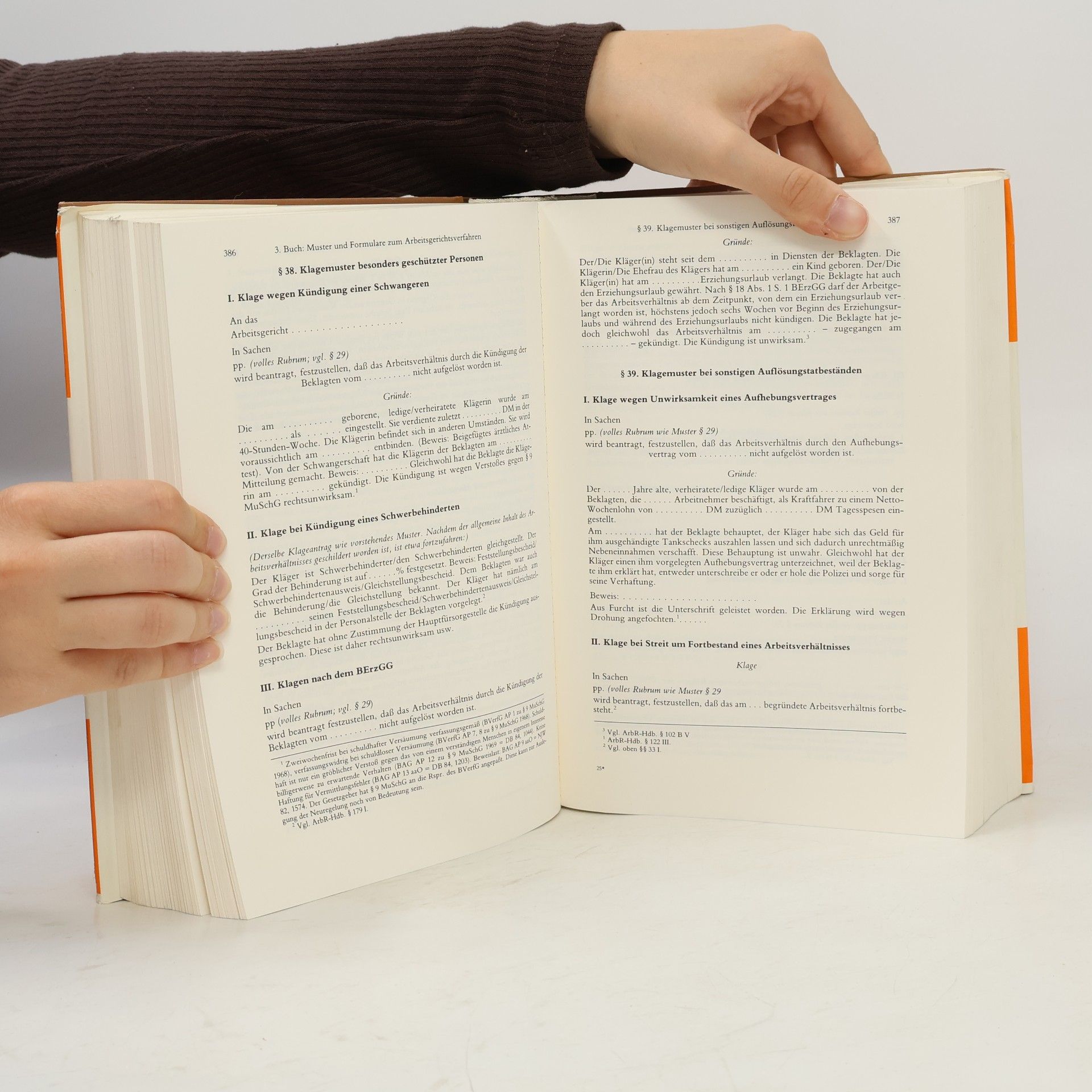 Arbeitsrechtliche Formularsammlung und Arbeitsgerichtsverfahren