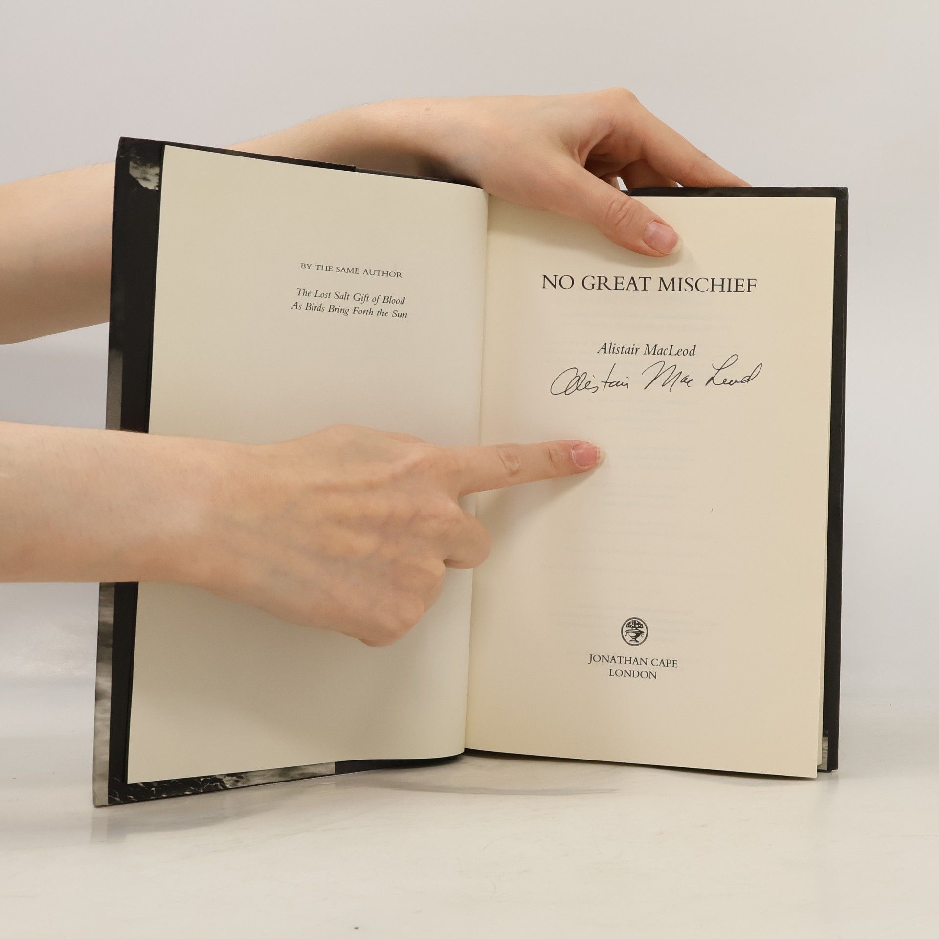 Alistair MacLeod No Great Mischief
