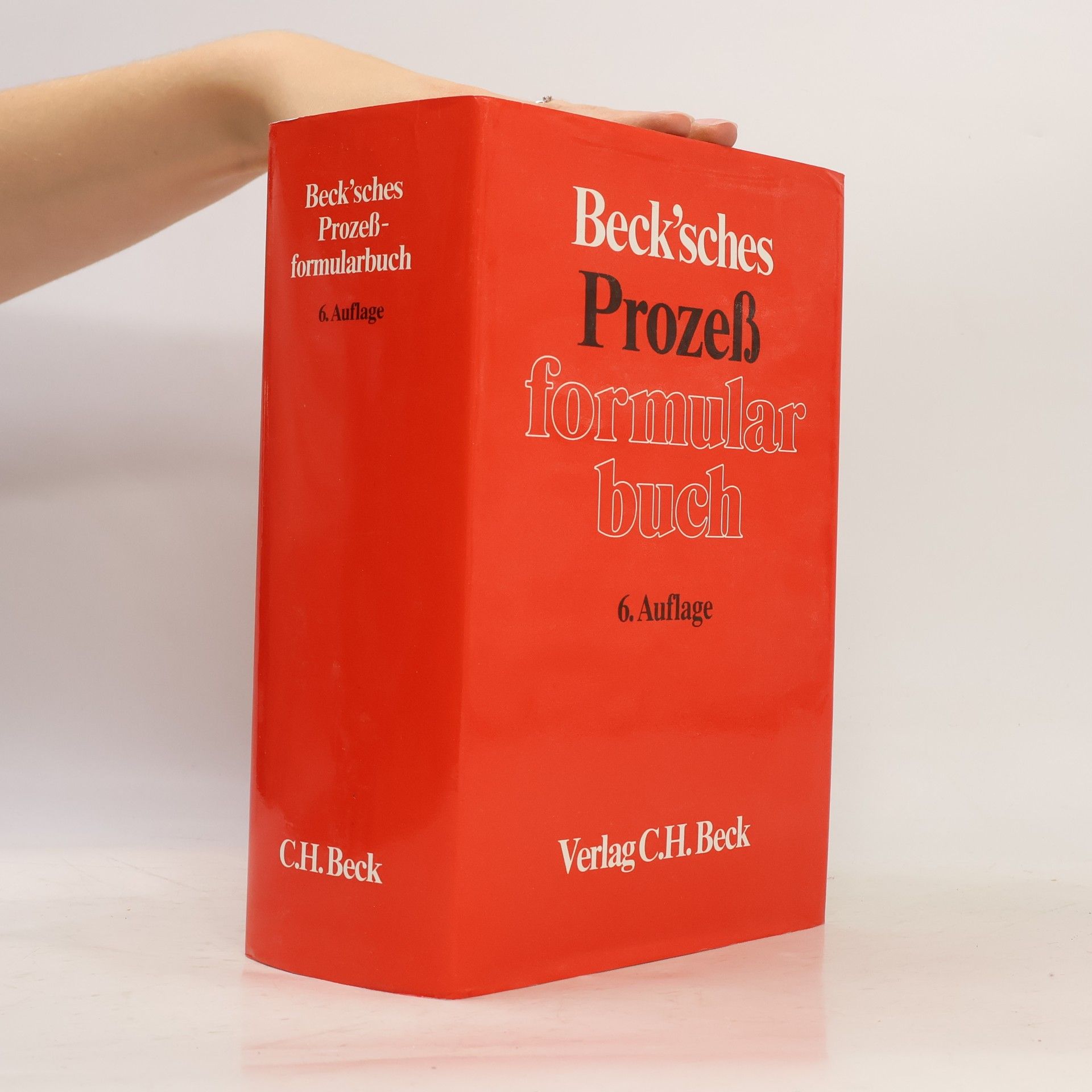 Horst Locher Beck'sches Prozessformularbuch