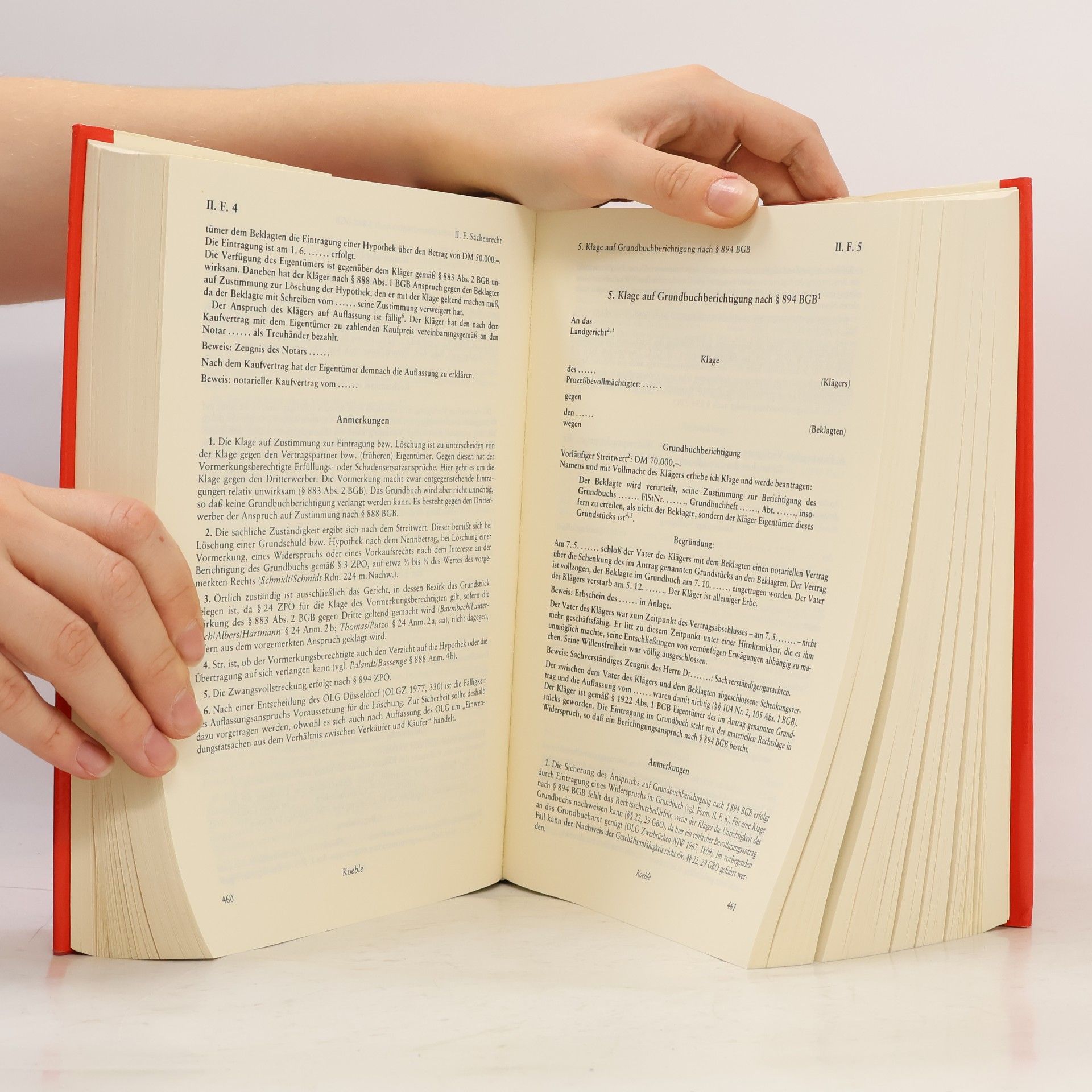 Horst Locher Beck'sches Prozessformularbuch