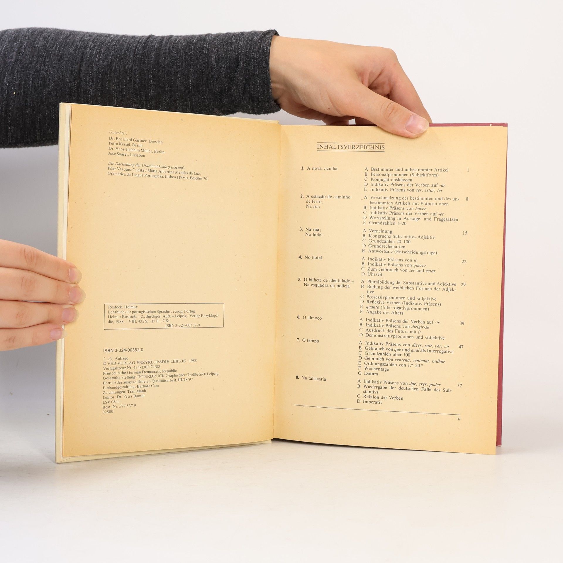 Helmut Rostock Lehrbuch der Portugiesischen Sprache