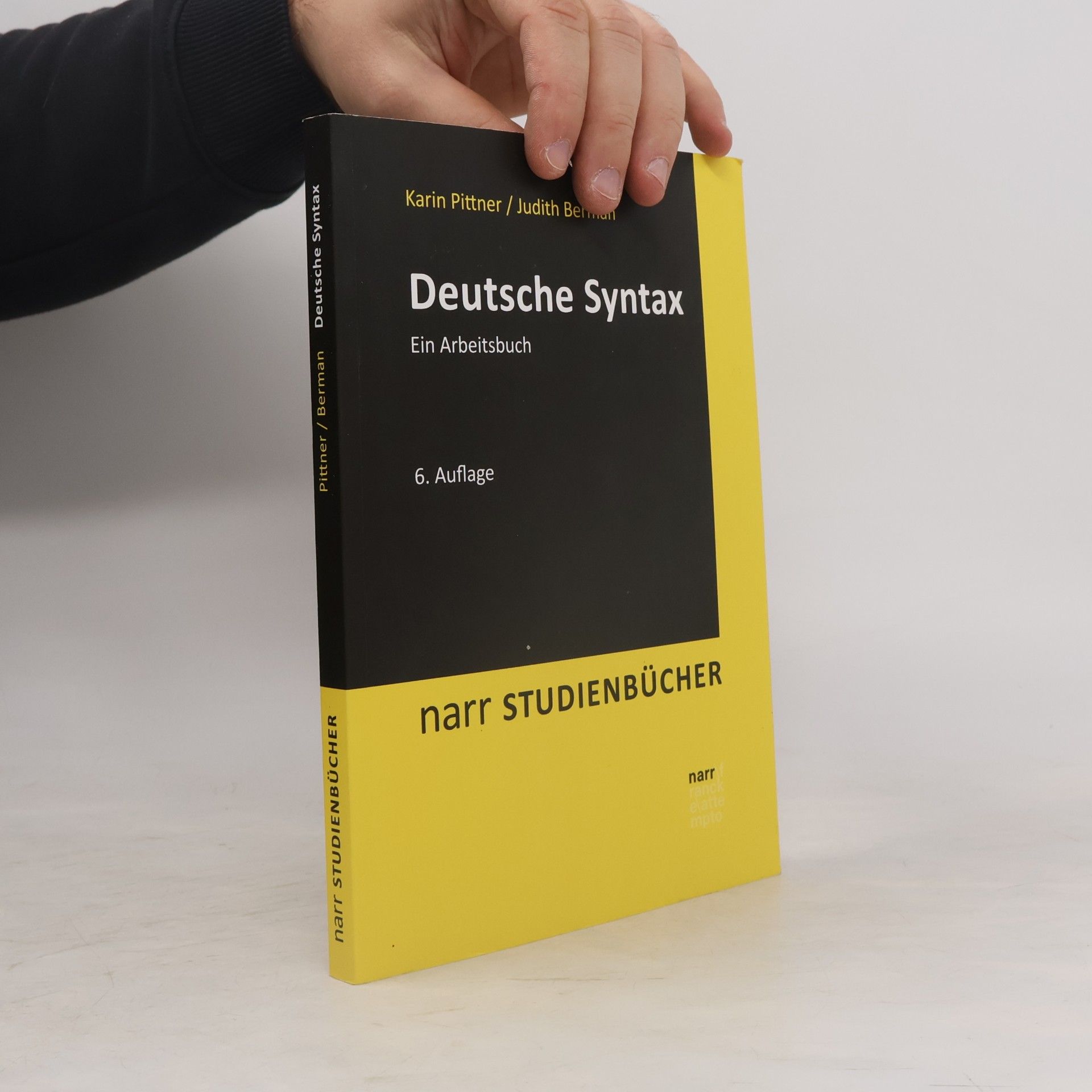 Karin Pittner Deutsche Syntax : ein Arbeitsbuch
