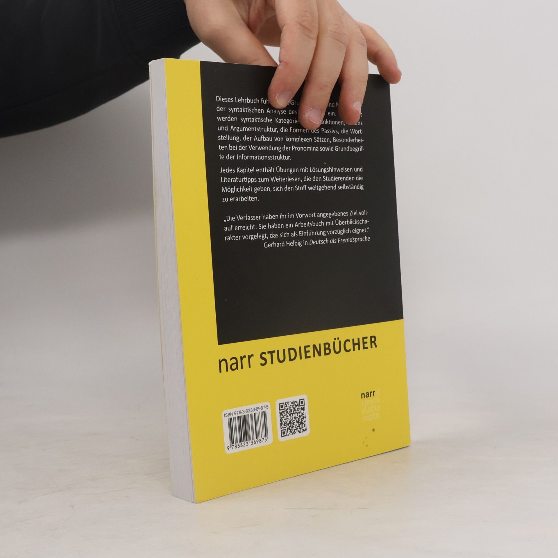 Karin Pittner Deutsche Syntax : ein Arbeitsbuch