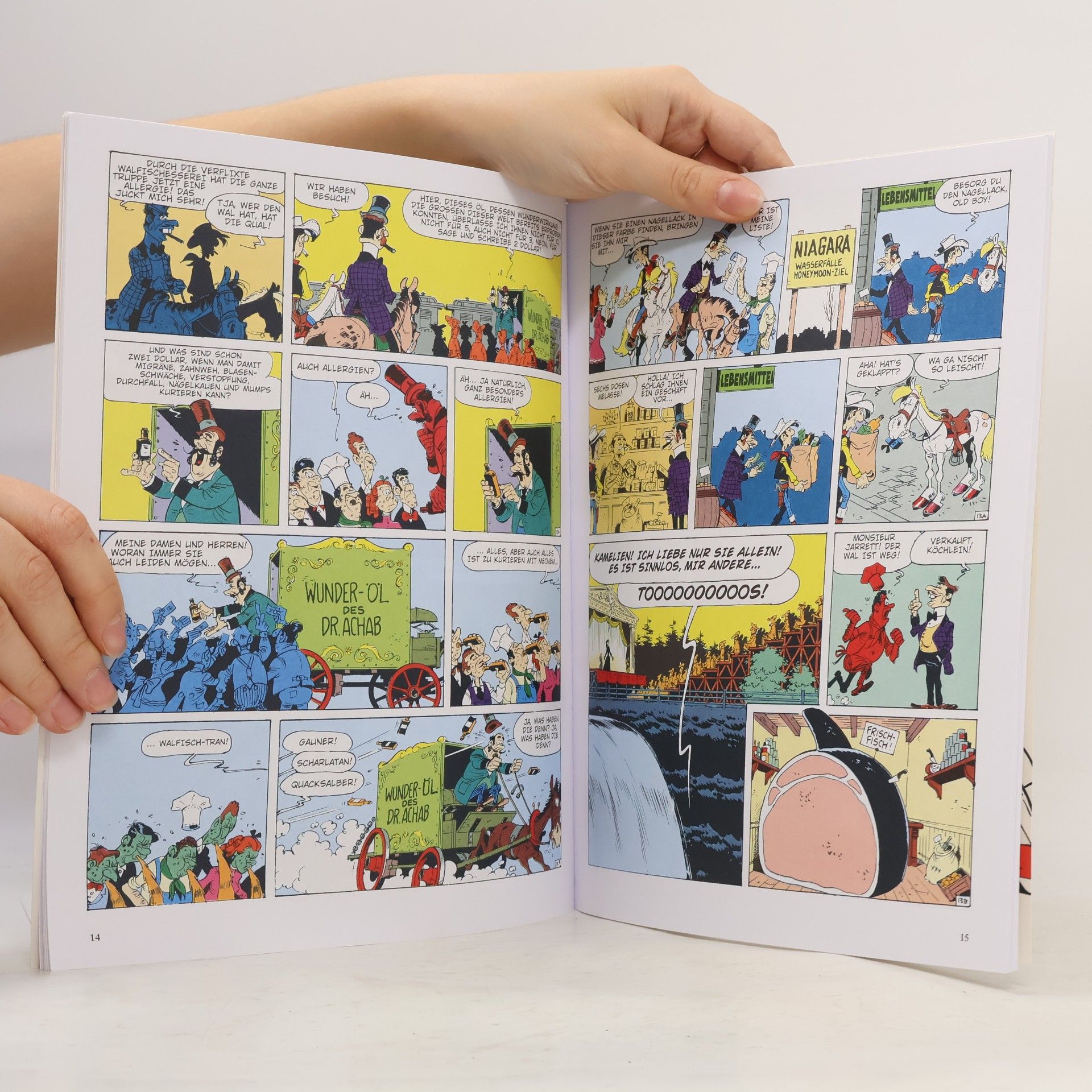 Xavier Fauche Lucky Luke 35. Sarah Bernhardt