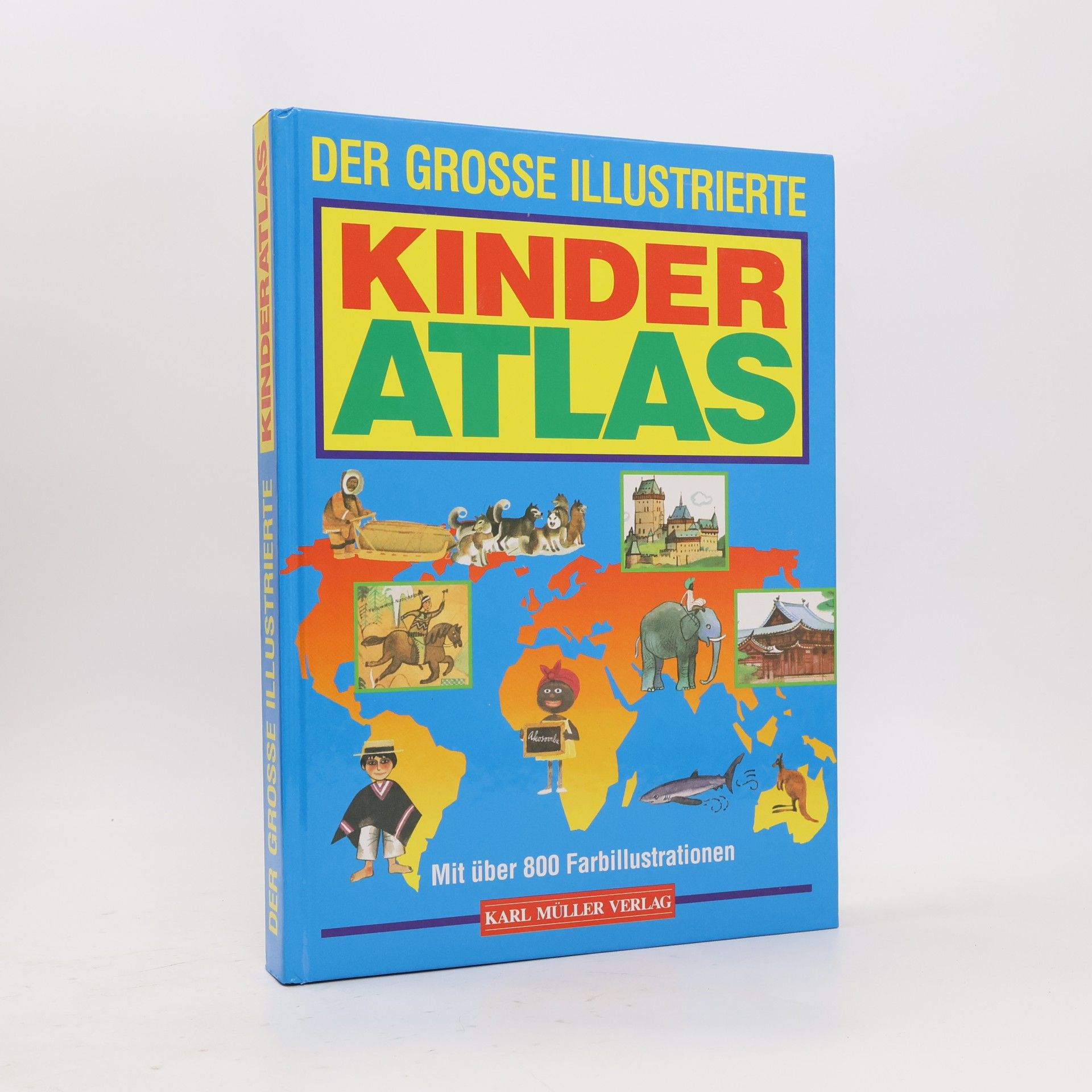 Autorenkollektiv Dergroße illustrierte Kinderatlas