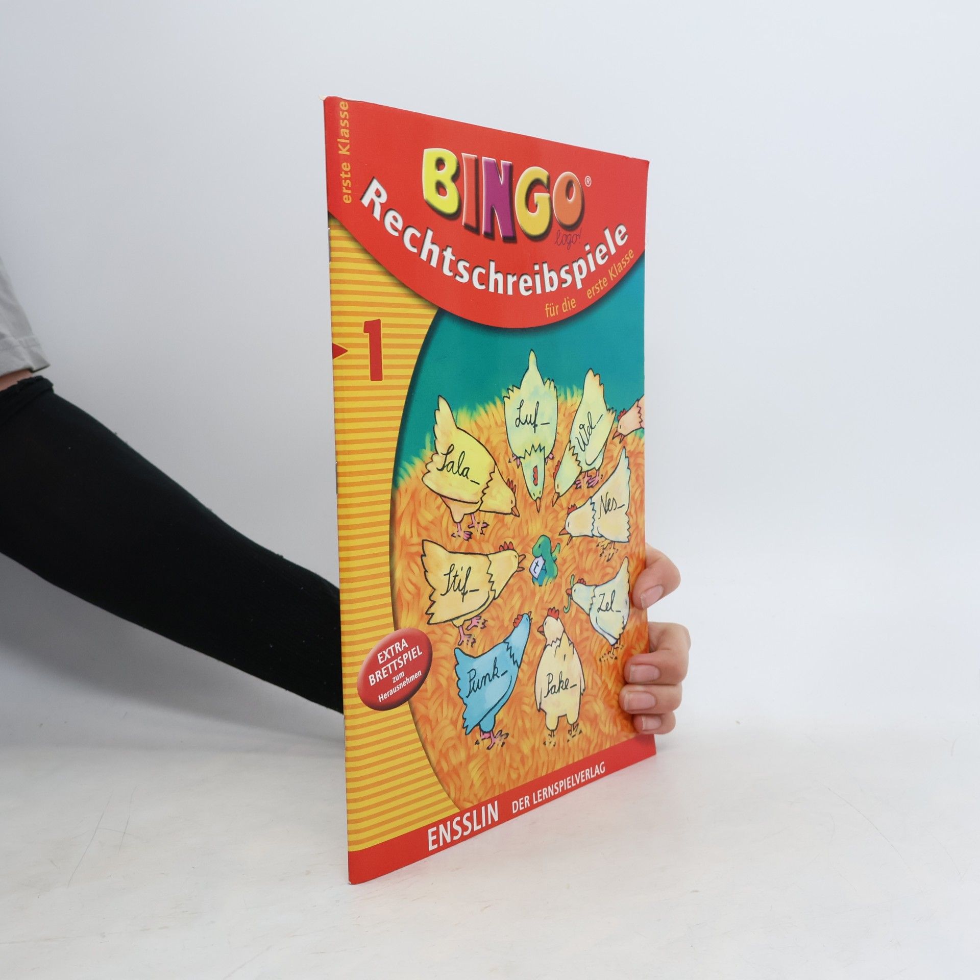 Michael Grunwald BINGO logo, Rechtschreibspiele, neue Rechtschreibung, Neuausgabe, Bd.1, Für die erste Klasse