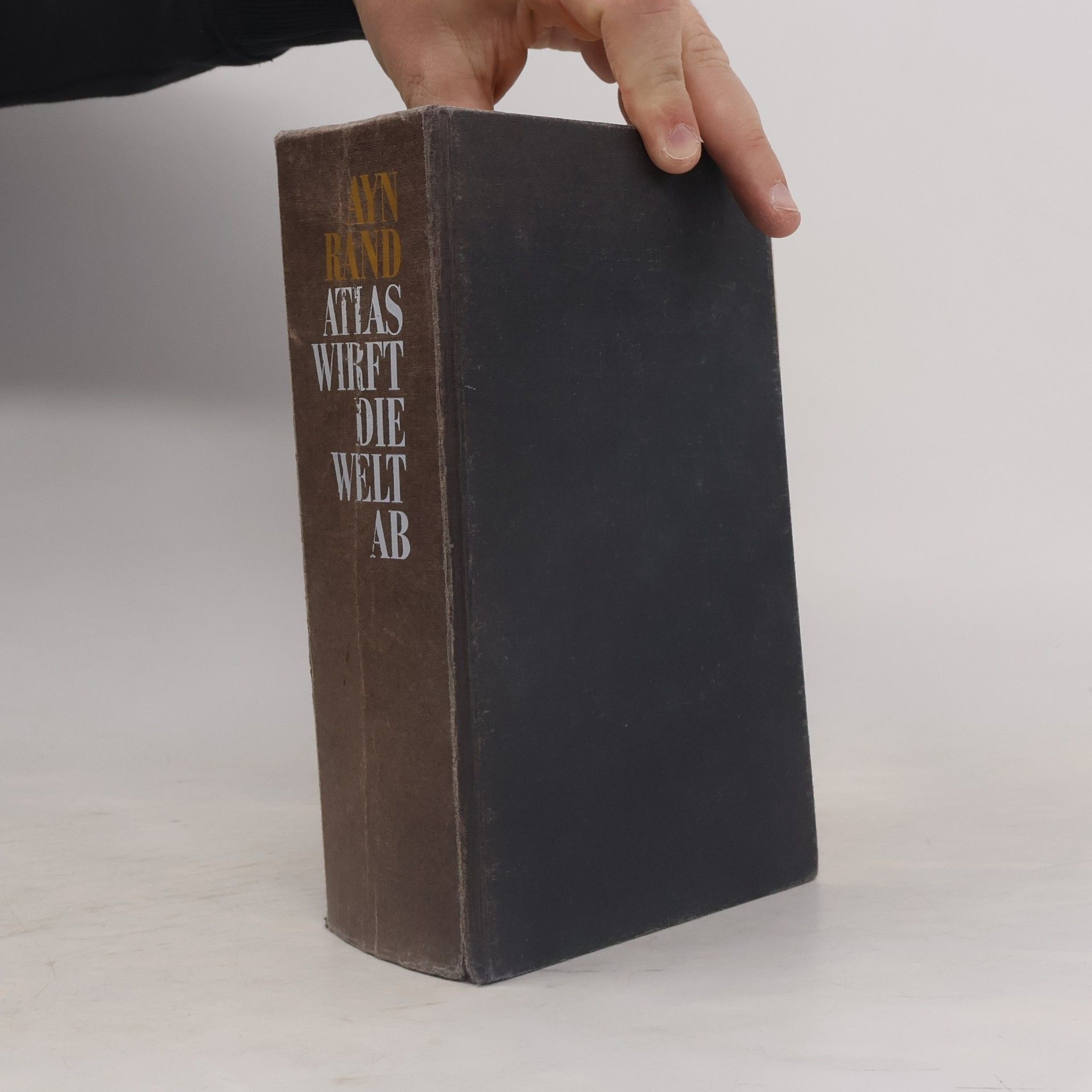 Ayn Rand Atlas wirft die Welt ab