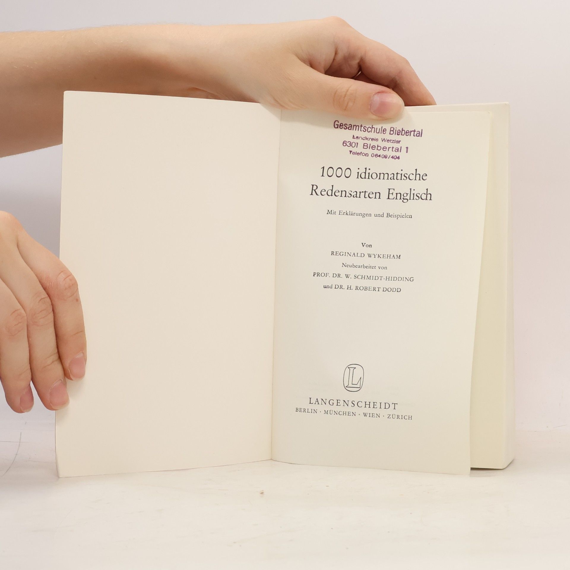 Collectif d'auteurs 1000 idiomatische Redensarten Englisch