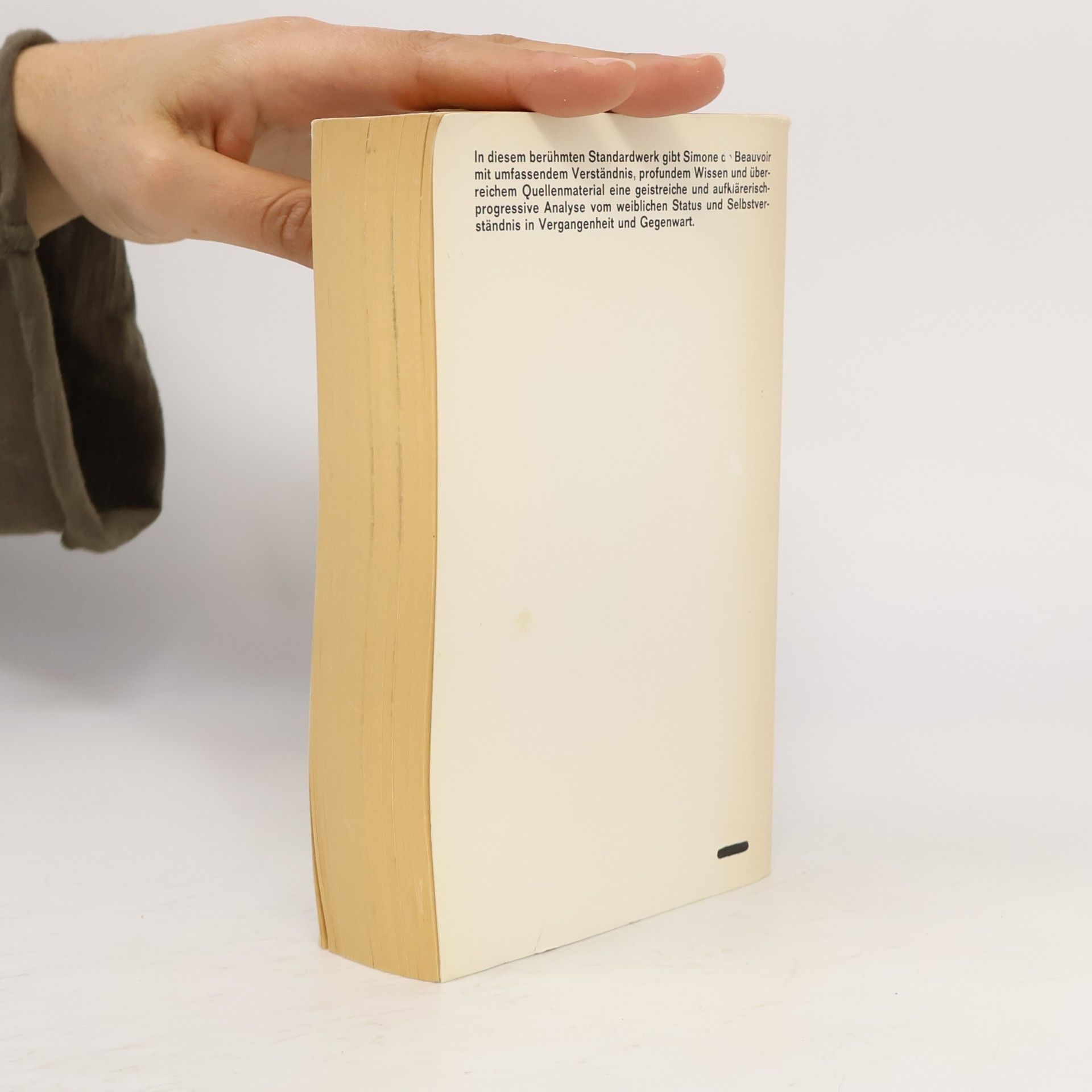 Simone de Beauvoir Das andere Geschlecht