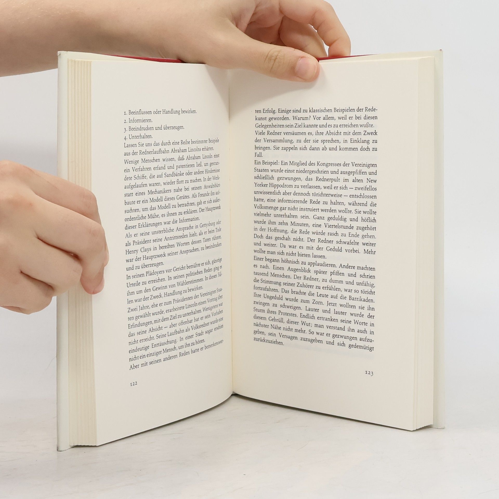 Dale Carnegie Rede, die Macht des gesprochenen Wortes
