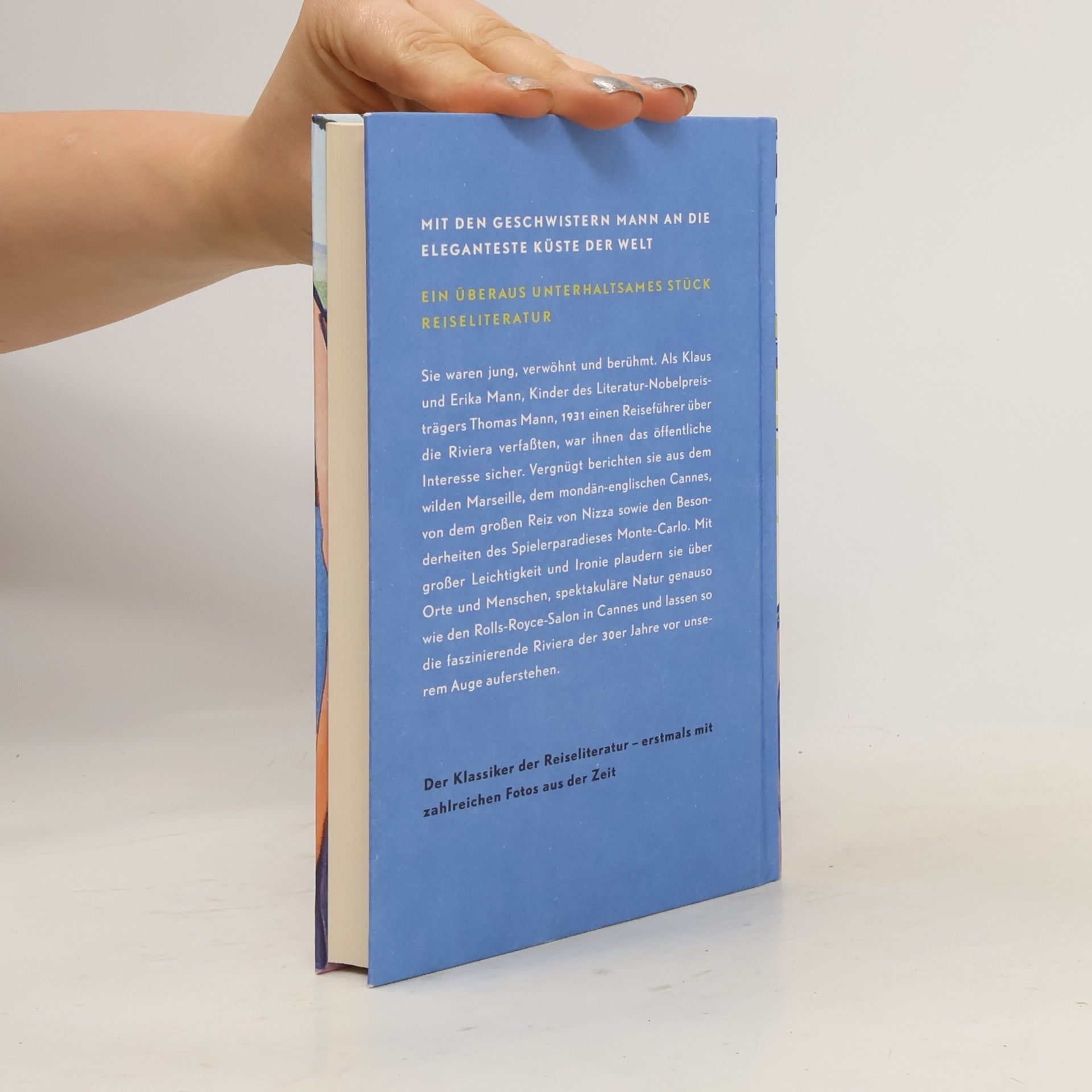 Erika Mann Das Buch von der Riviera