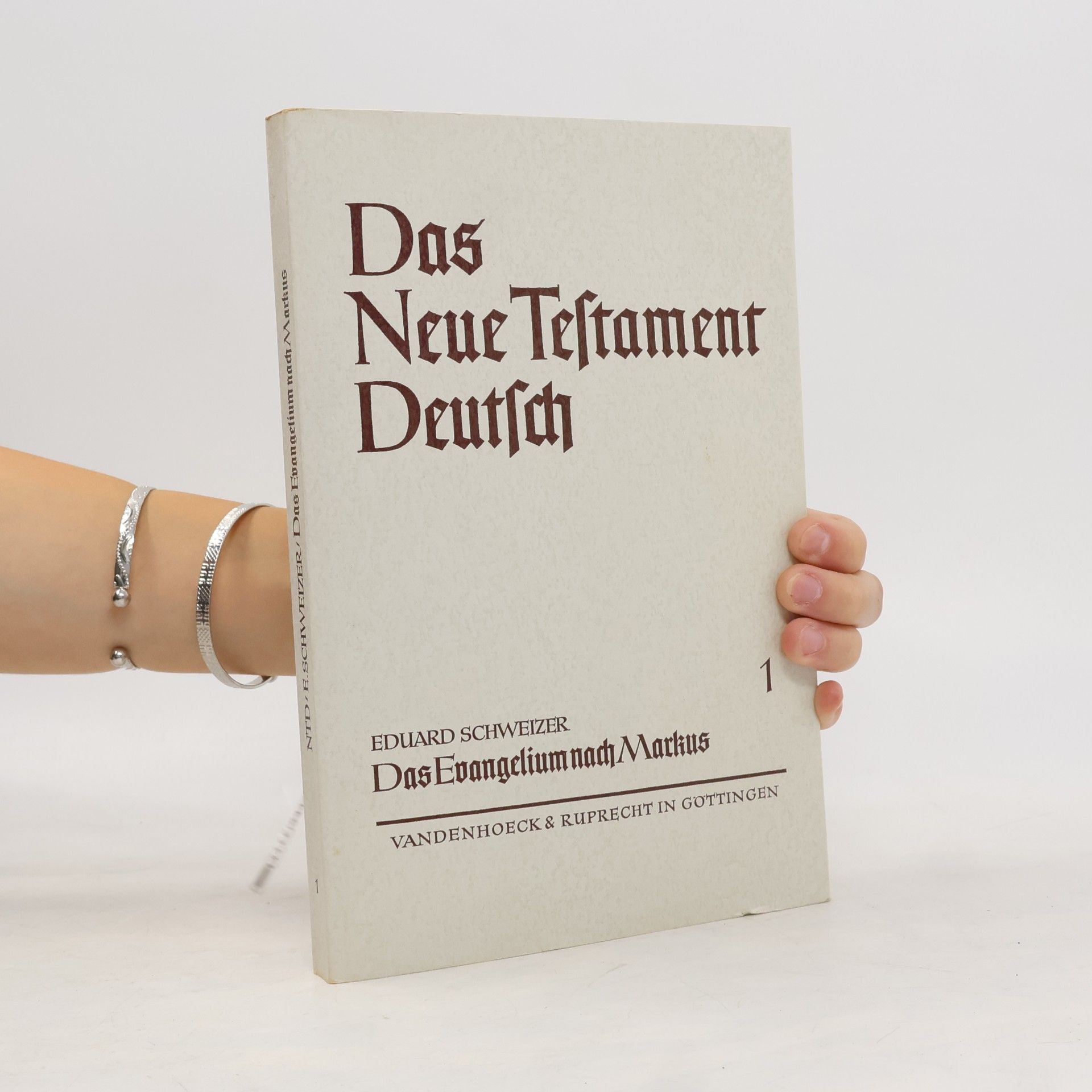 Das Neue Testament Deutsch 1. Das Evangelium nach Markus