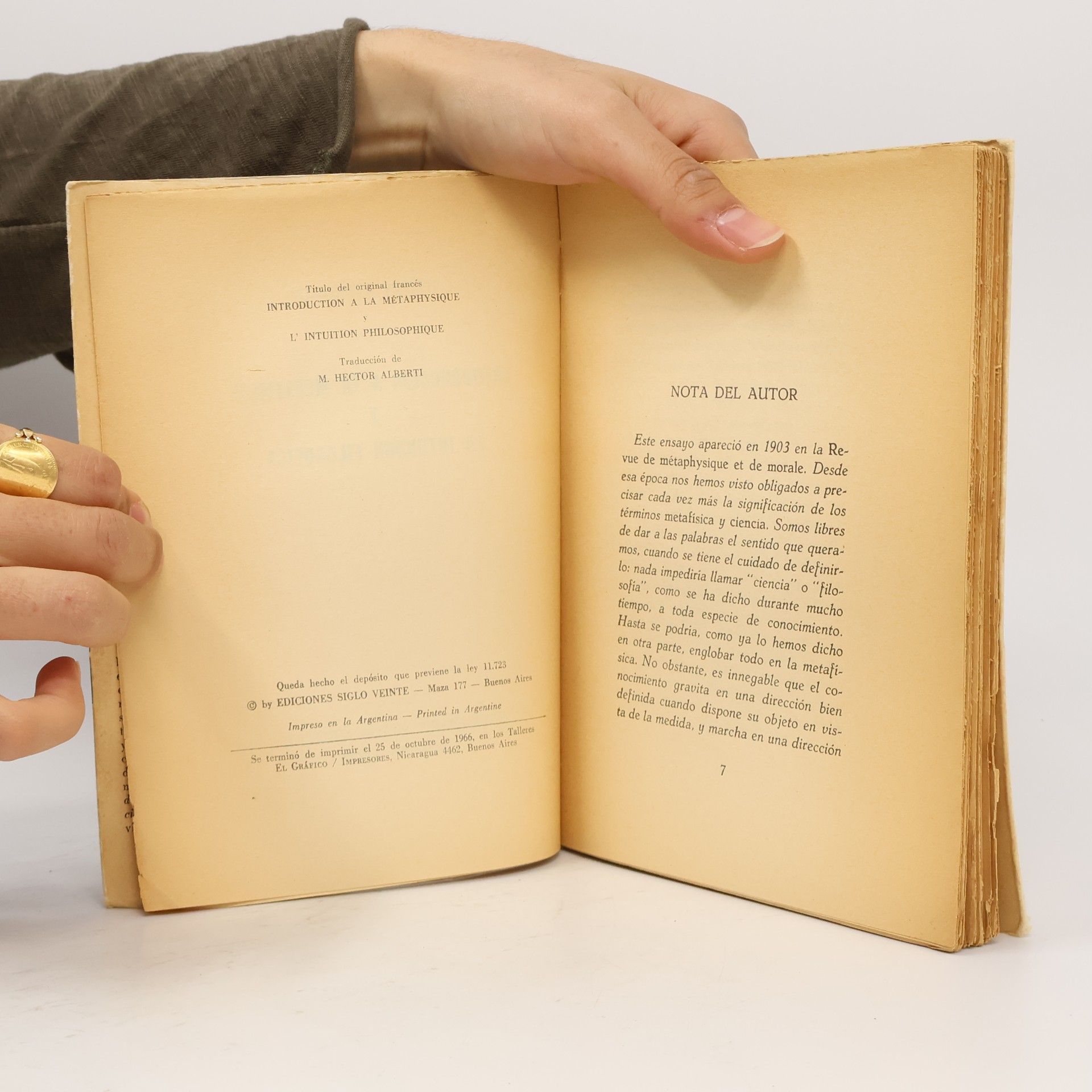 Henri Bergson Introduccion a la Metafisica