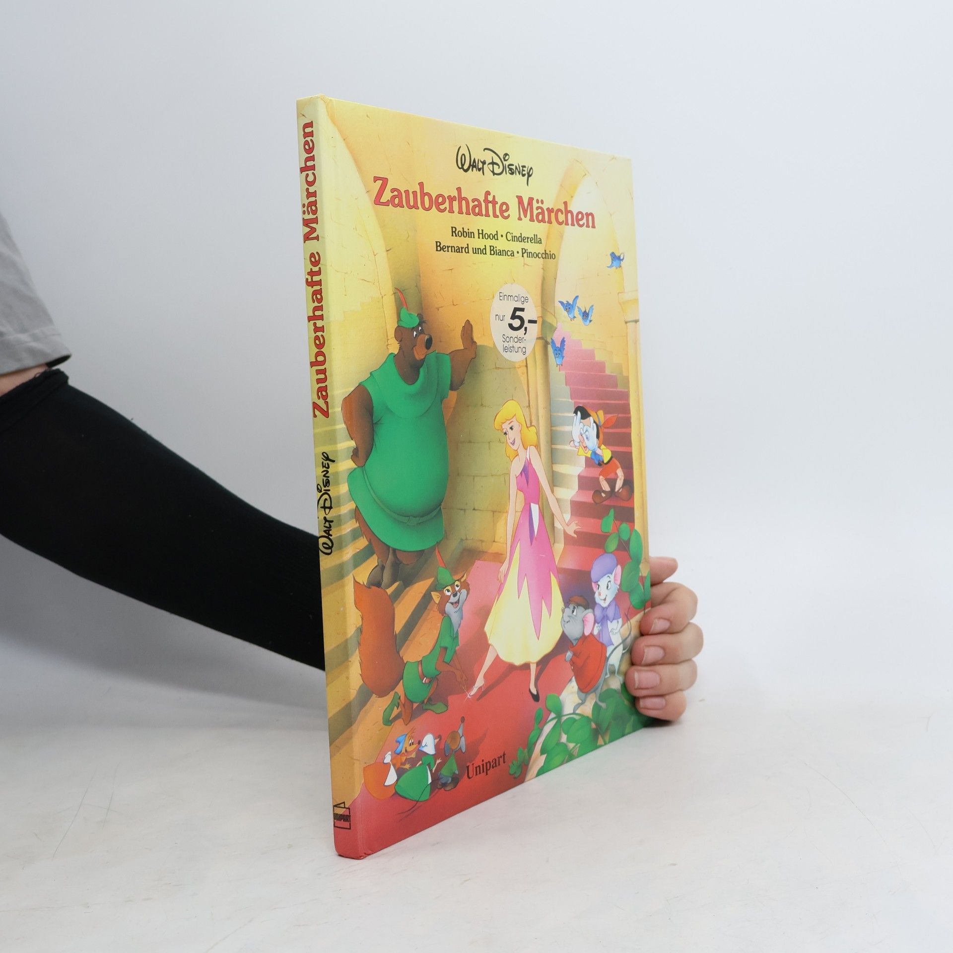 Walt Disney Zauberhafte Märchen. Robin Hood, Cinderella, Bernard und Bianca, Pinocchio