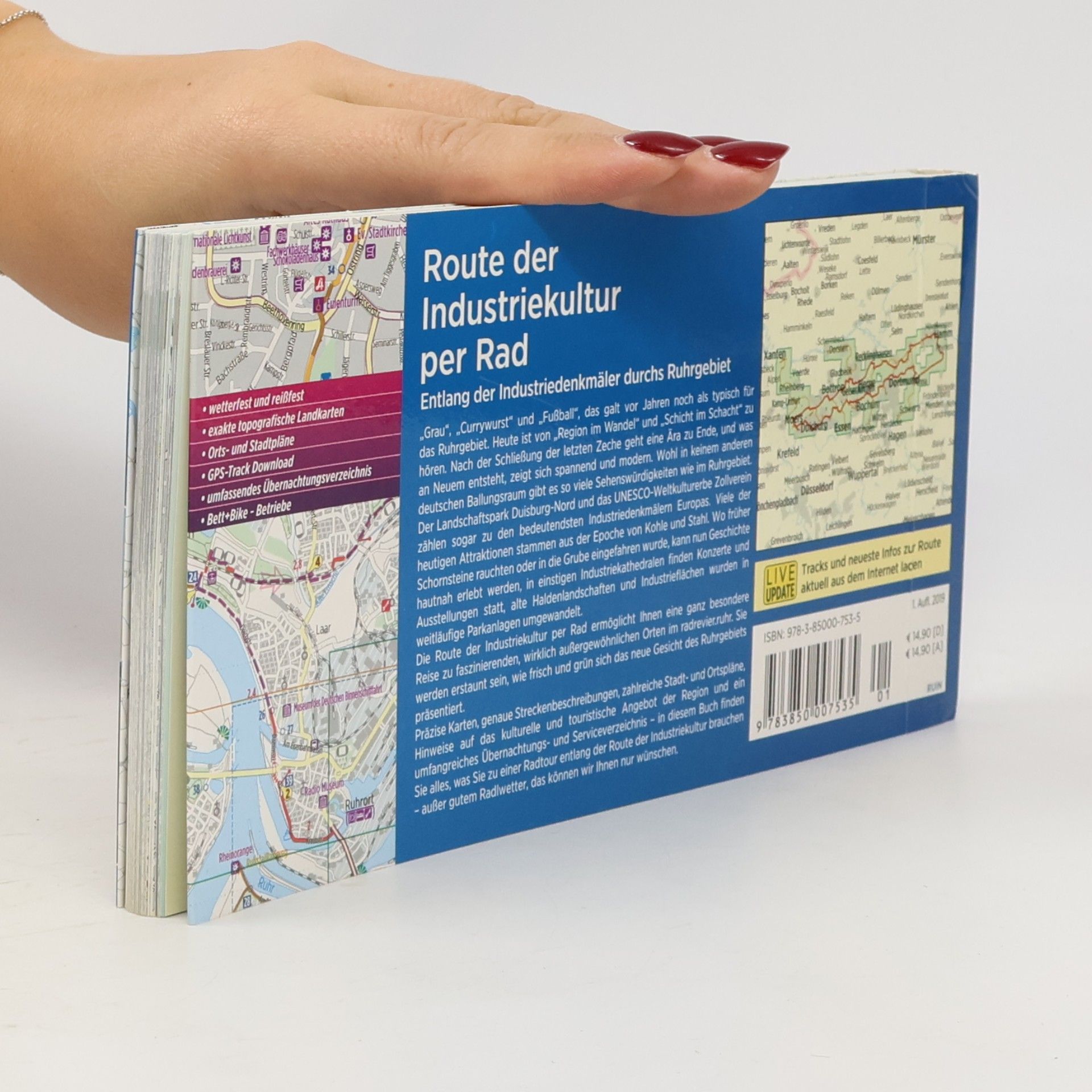 Esterbauer Bikeline Radtourenbuch: Route der Industriekultur per Rad