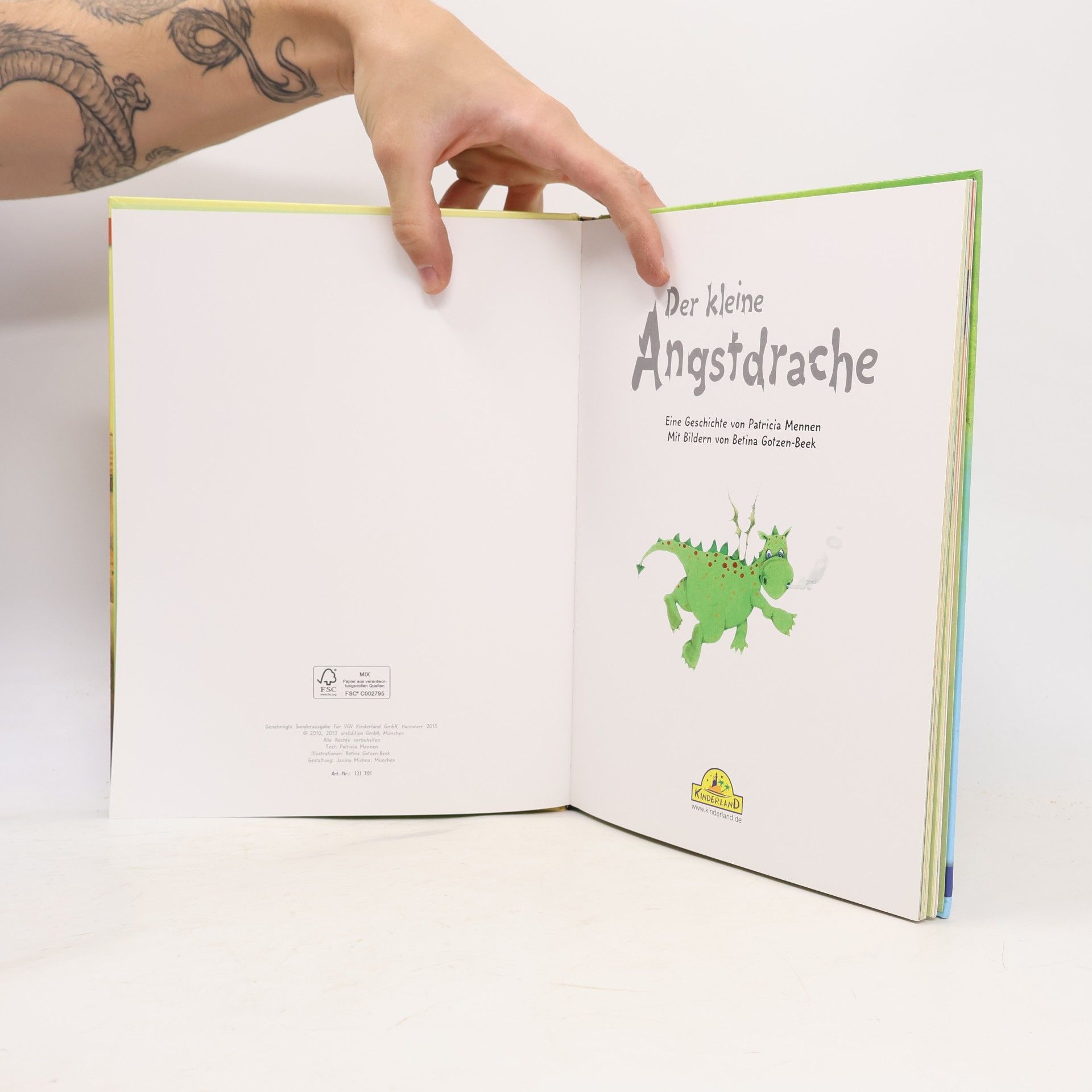 Patricia Mennen Der kleine Angstdrache