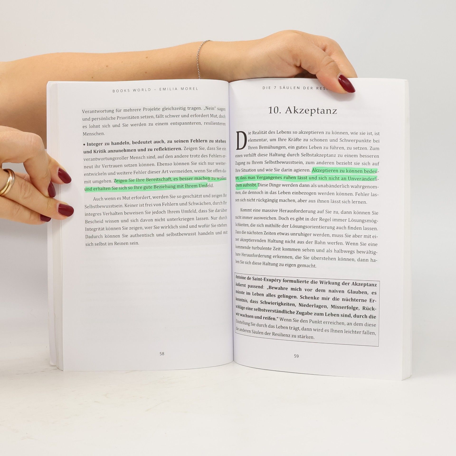 Books-World Die 7 Säulen der Resilienz