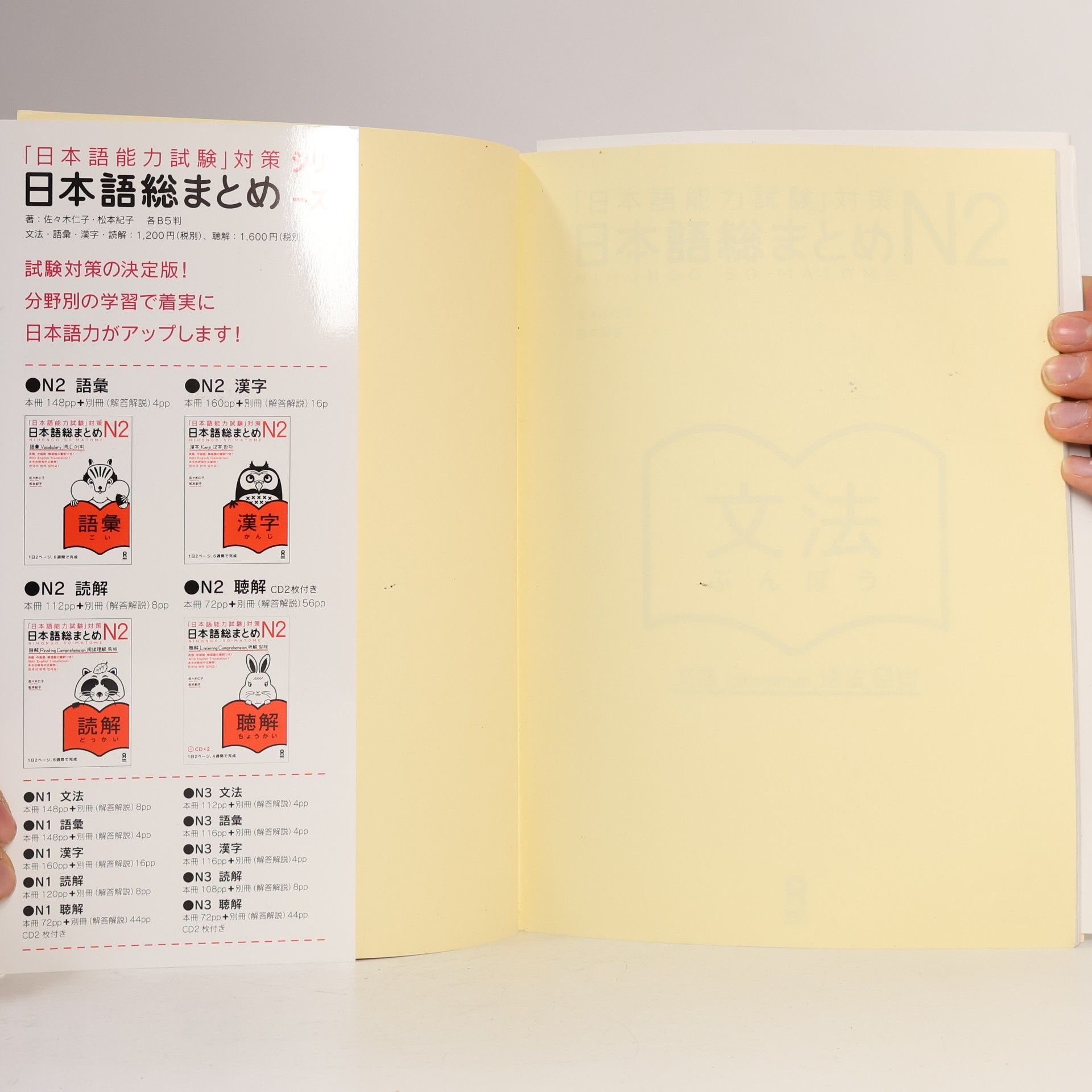 Noriko Matsumoto Nihongo sōmatome. N2 Bunpō : "Nihongo Nōryoku Shiken" taisaku