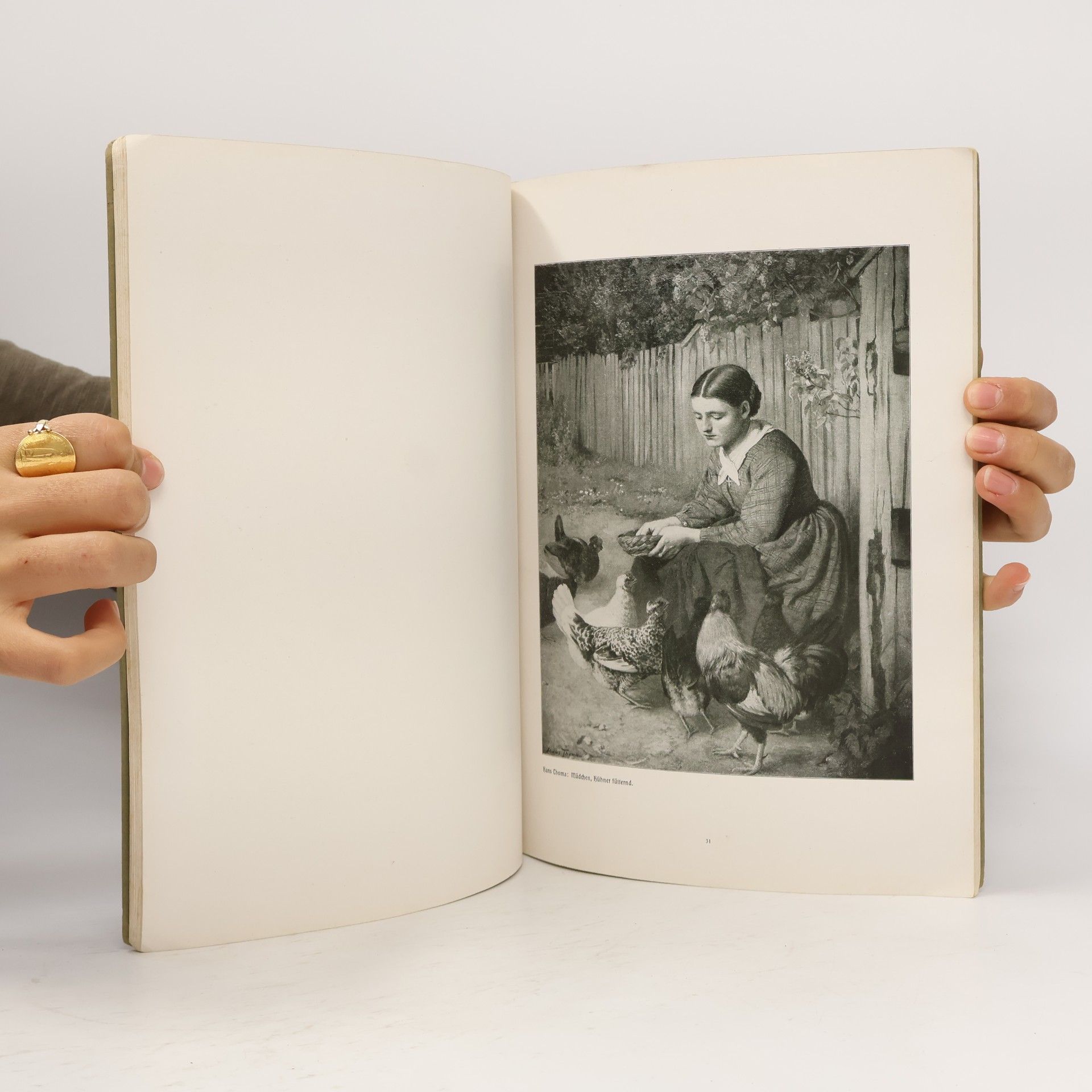 Hans Thoma Hans Thoma und Seine Weggenossen eine Kunstgabe