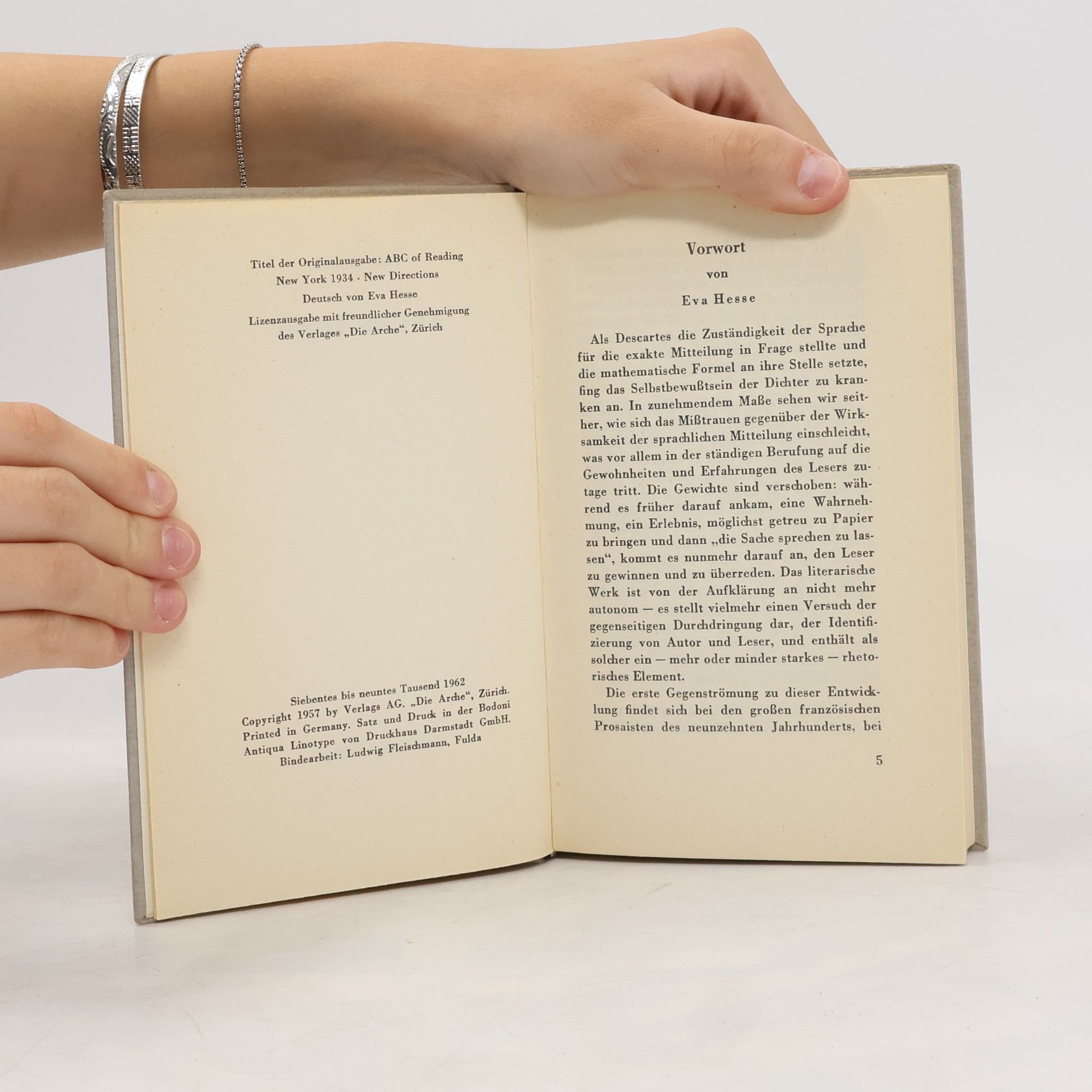 Ezra Pound ABC des Lesens