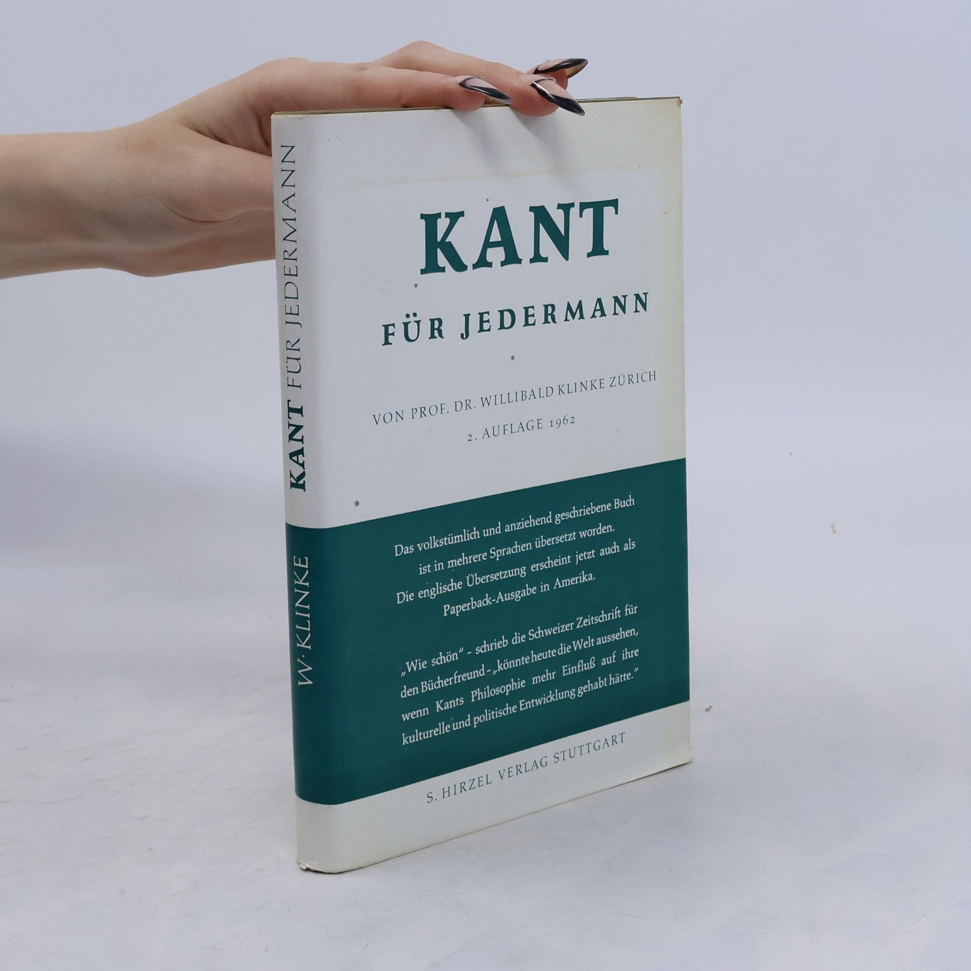 Willibald Klinke Kant für Jedermann