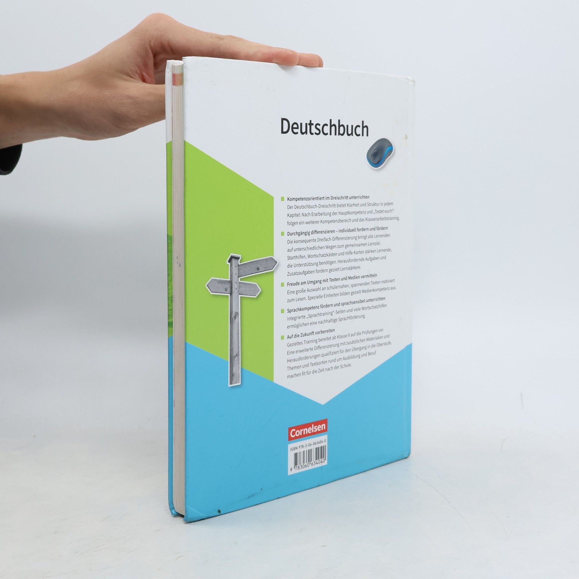 Esther Akhtari Deutschbuch - Sprach- und Lesebuch - 9. Schuljahr. Schulbuch