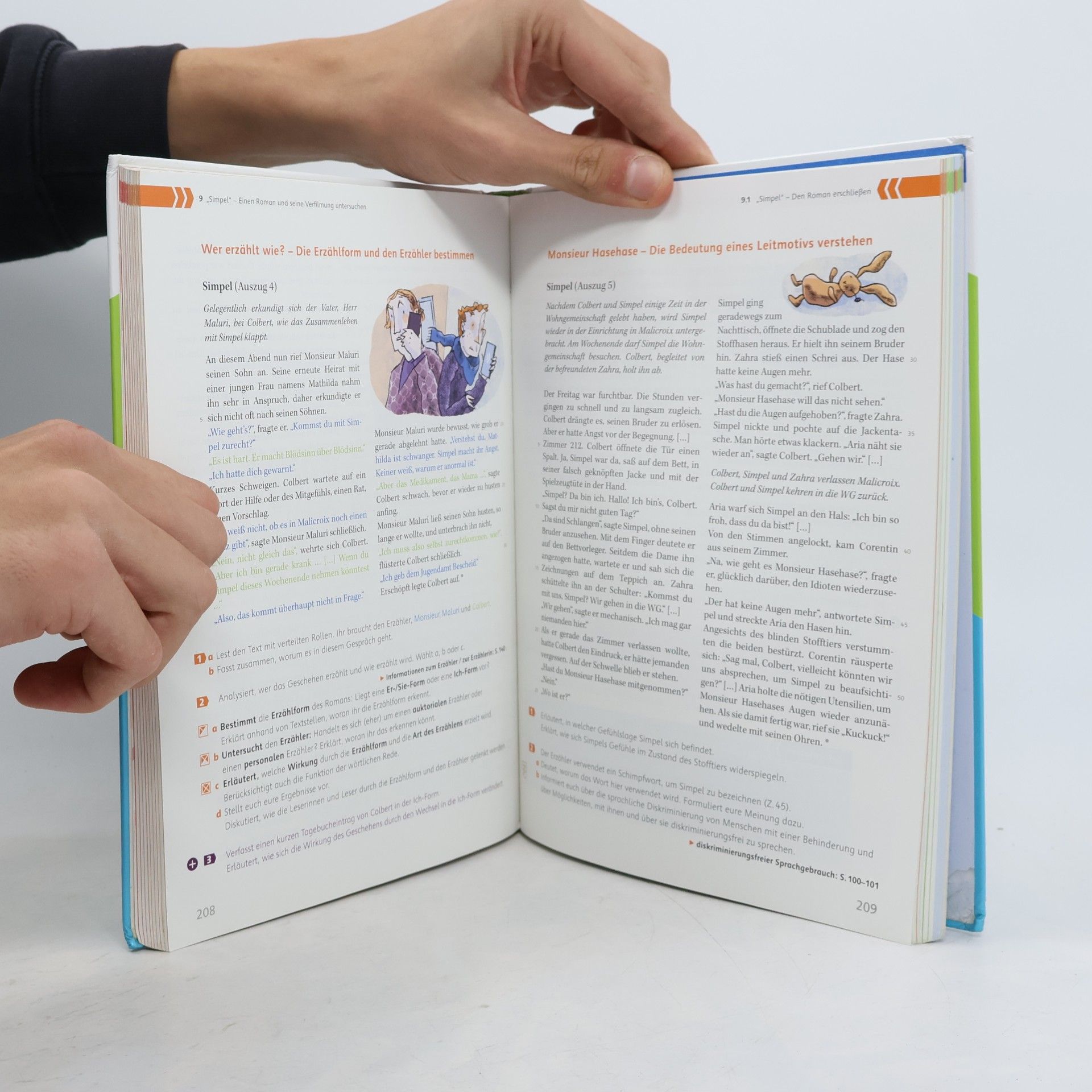 Esther Akhtari Deutschbuch - Sprach- und Lesebuch - 9. Schuljahr. Schulbuch