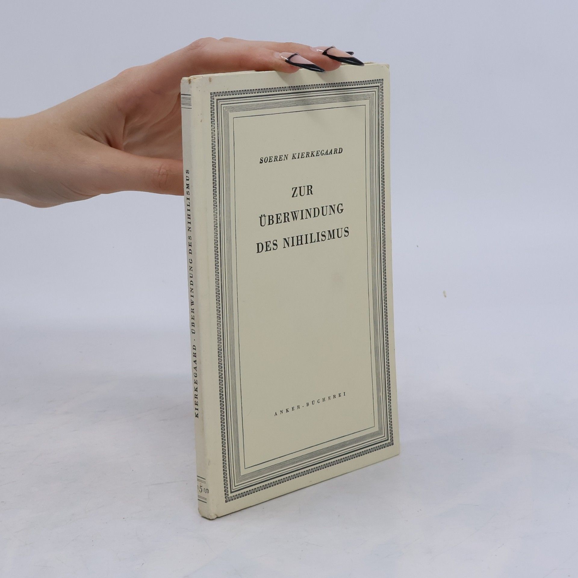 Søren Kierkegaard Zur Überwindung des Nihilismus
