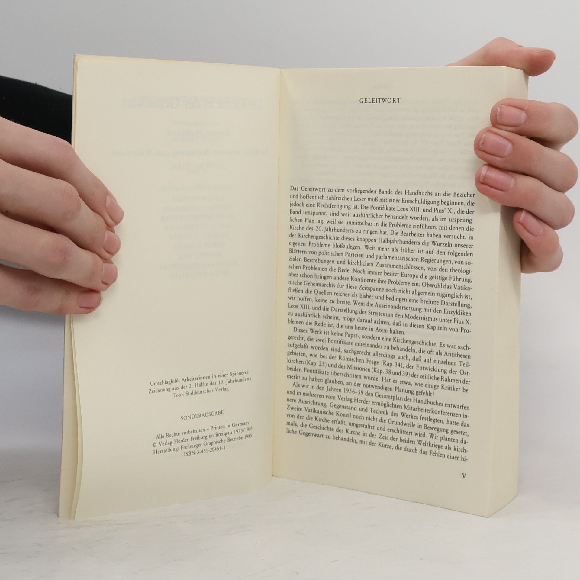 Roger Günter Bandmann Aubert Handbuch der Kirchengeschichte. Die Kirche in der Gegenwart