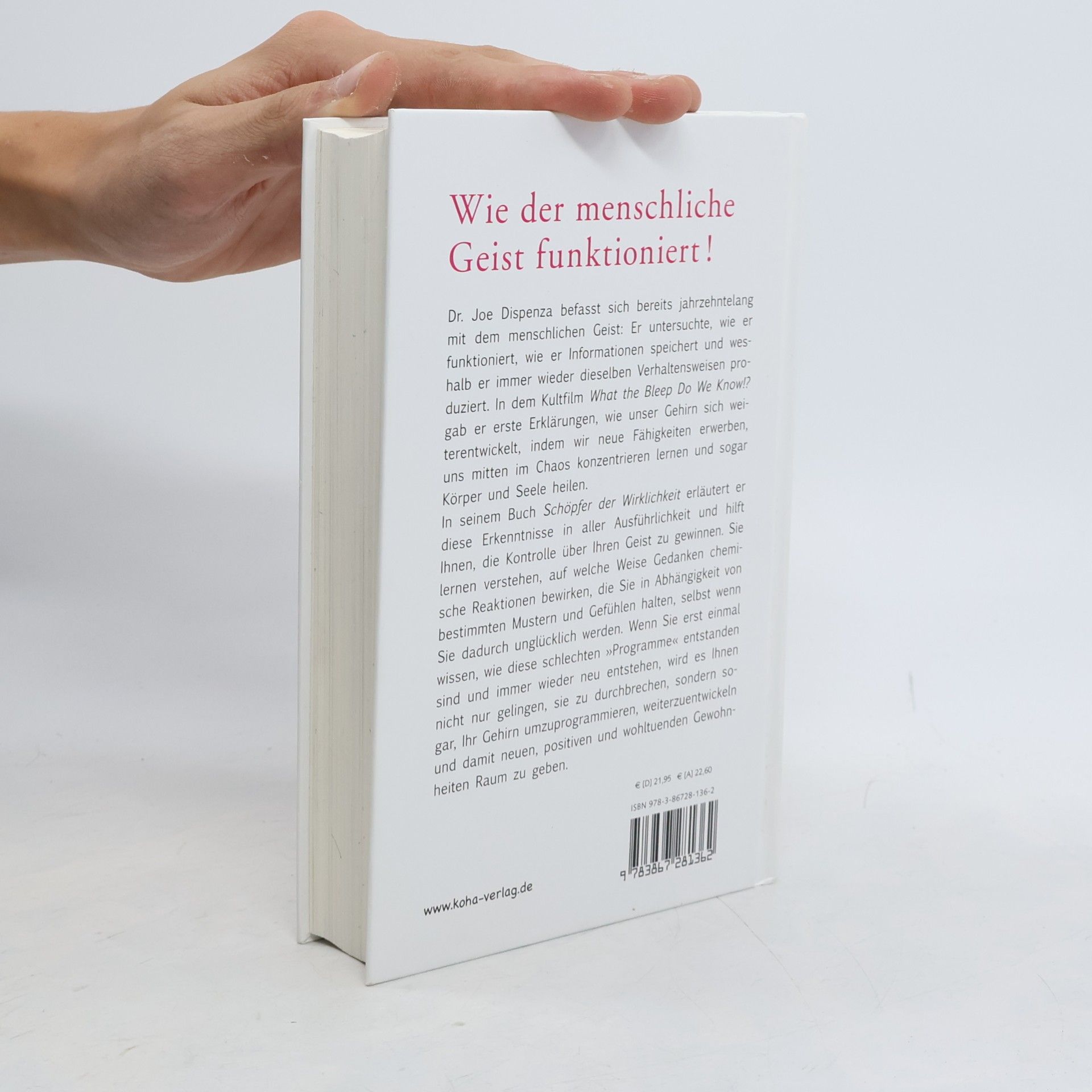 Joe Dispenza Schöpfer der Wirklichkeit
