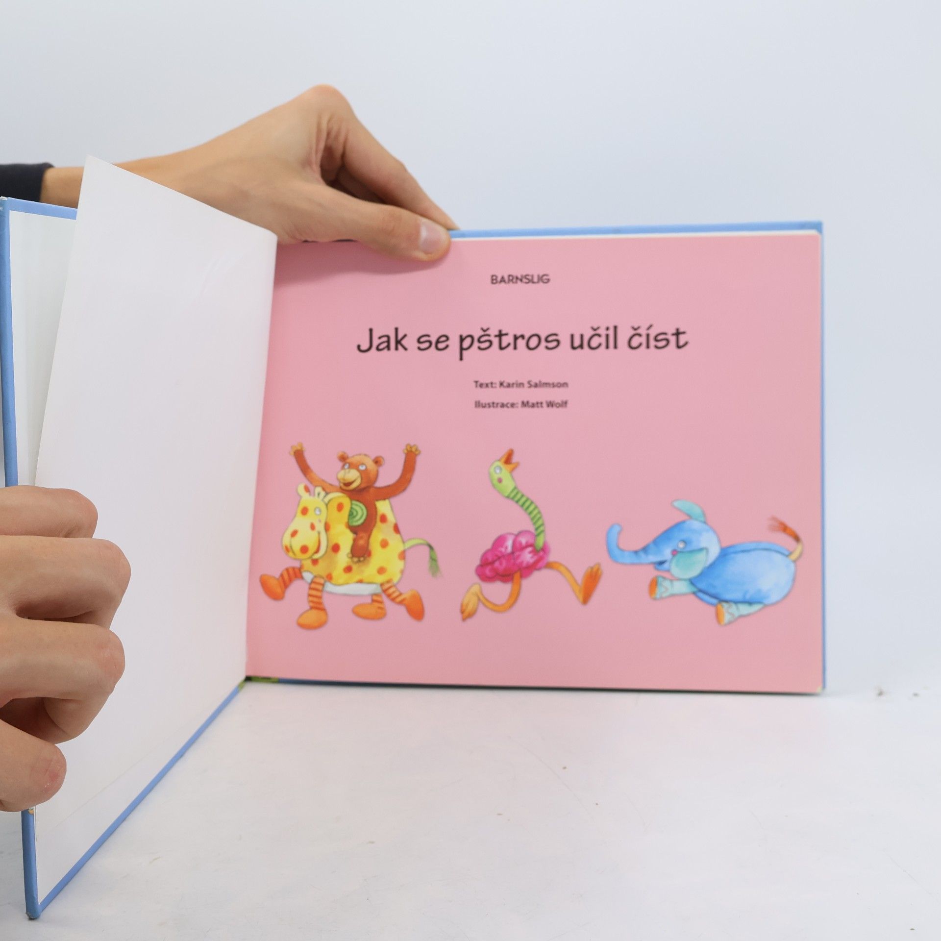 Karin Salmson Jak se pštros učil číst
