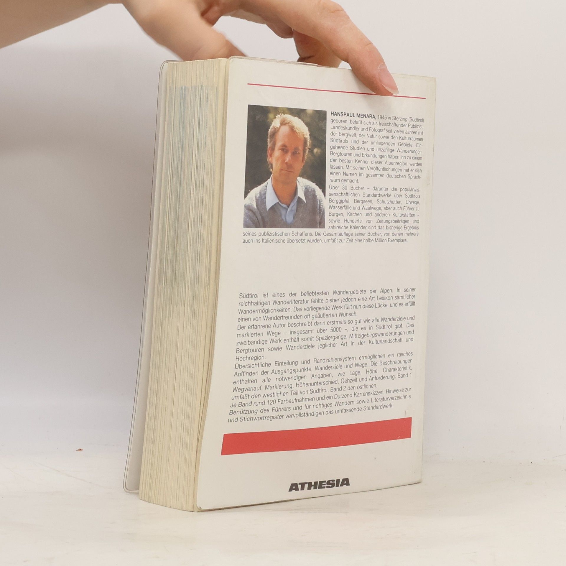 Hanspaul Menara Handbuch der Südtiroler Wanderwege