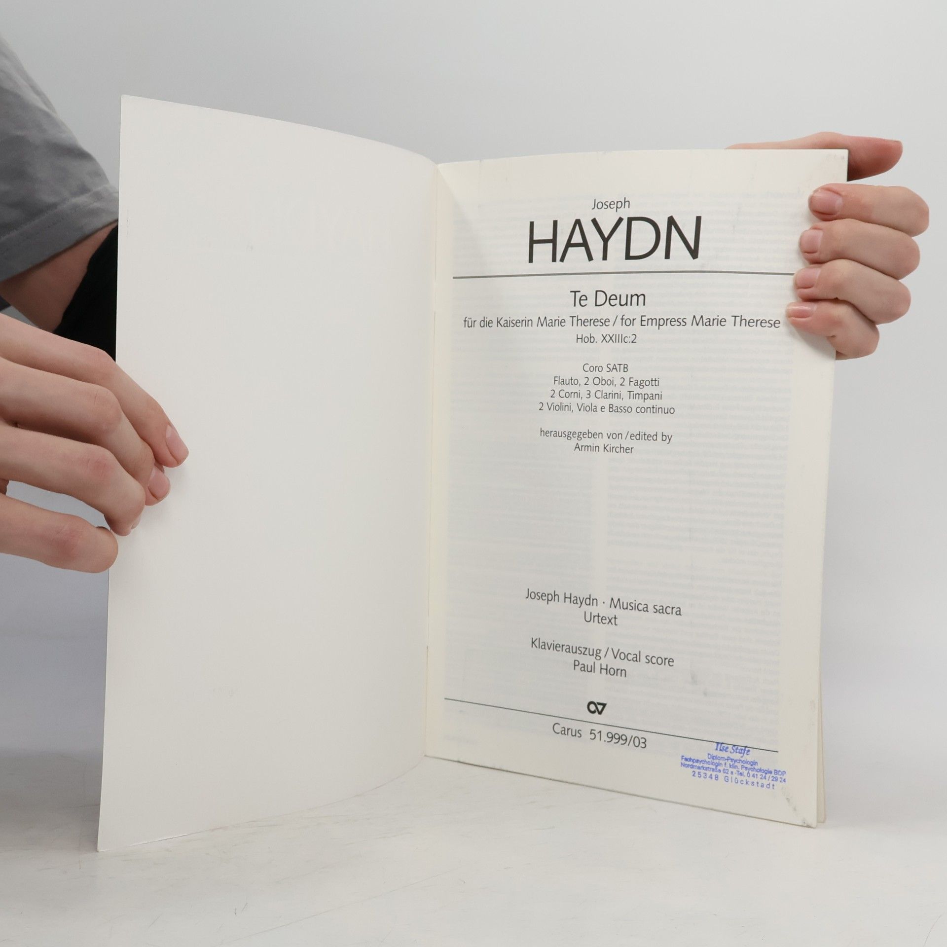 Joseph Haydn Te Deum