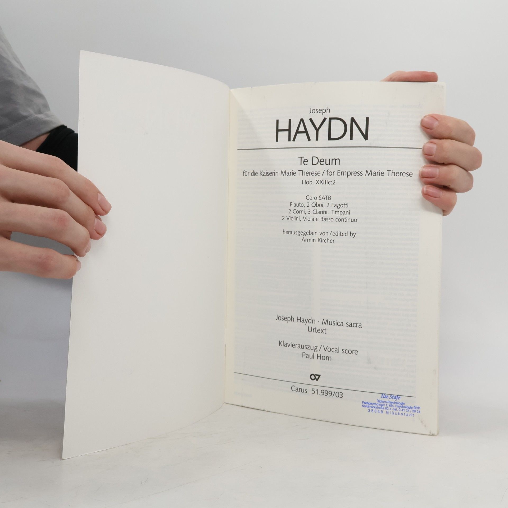 Joseph Haydn Te Deum