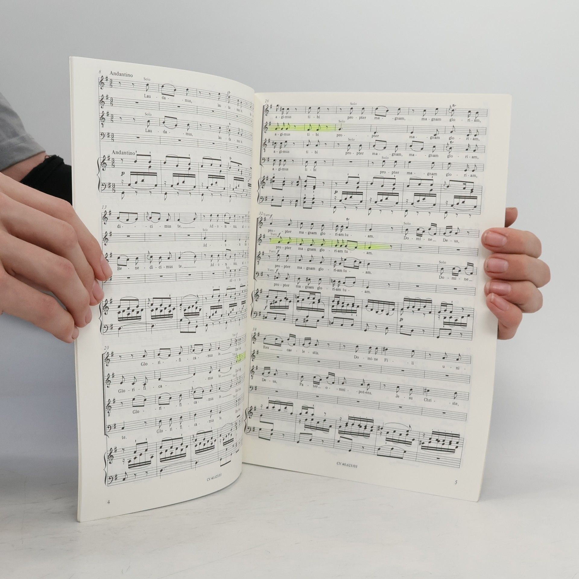 Wolfgang Amadeus Mozart Missa brevis in G (Klavierauszug): KV 140 (235d), 1773(?)