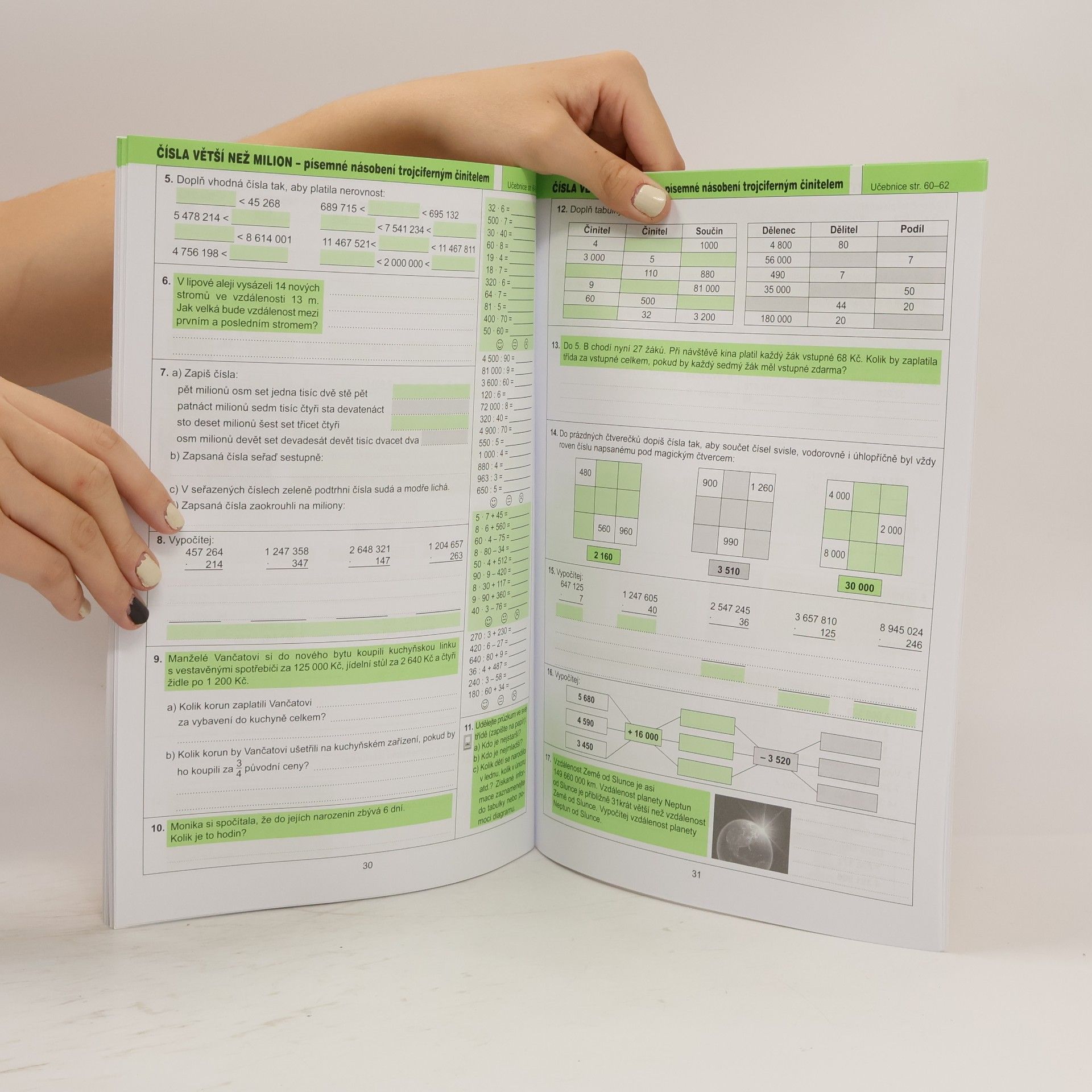 Ivana Vacková Matematika pro 5. ročník základní školy Pracovní sešit 1