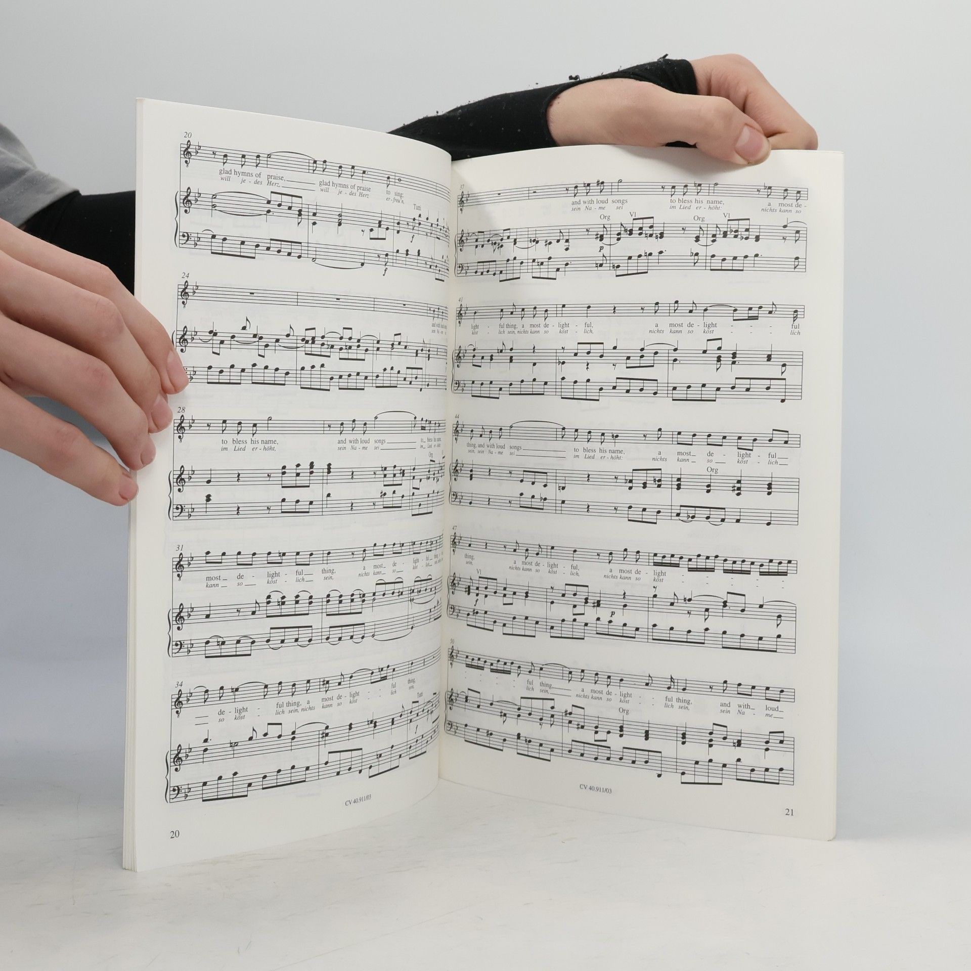 Georg Friedrich Händel Stuttgarter Händel-Ausgaben: O Praise The Lord With One Consent