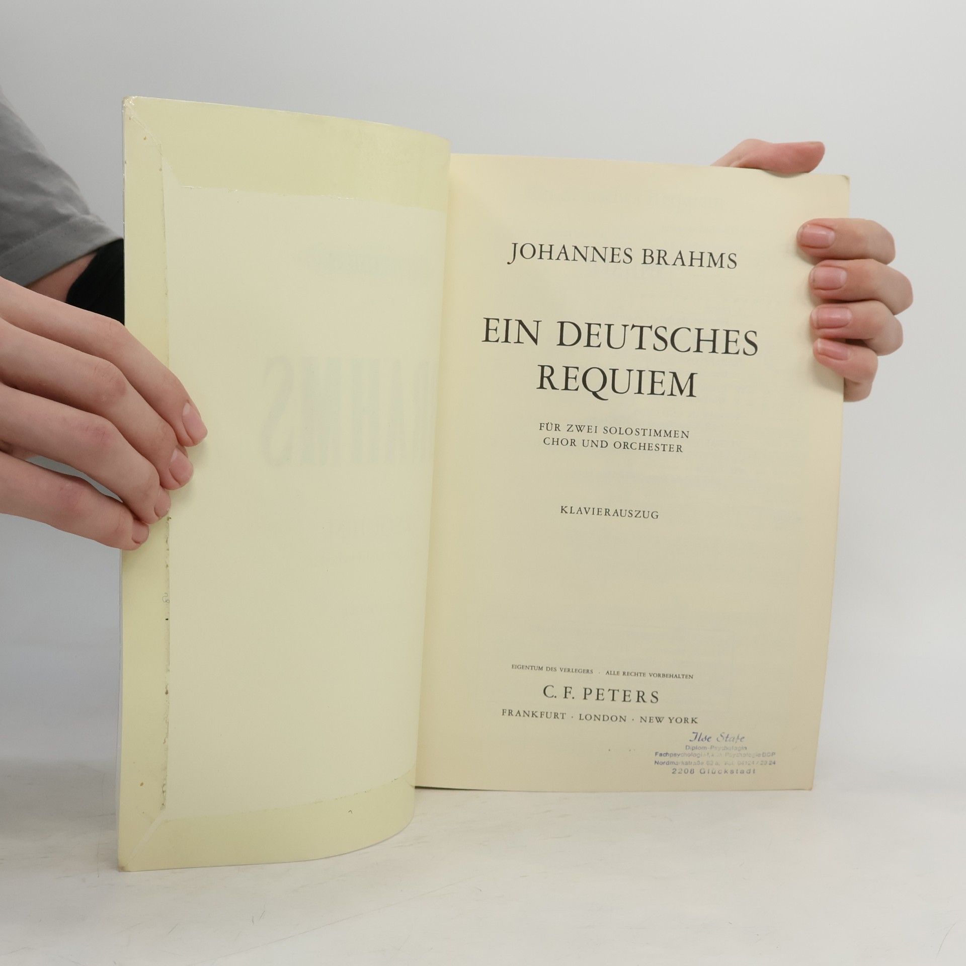 Johannes Brahms Requiem