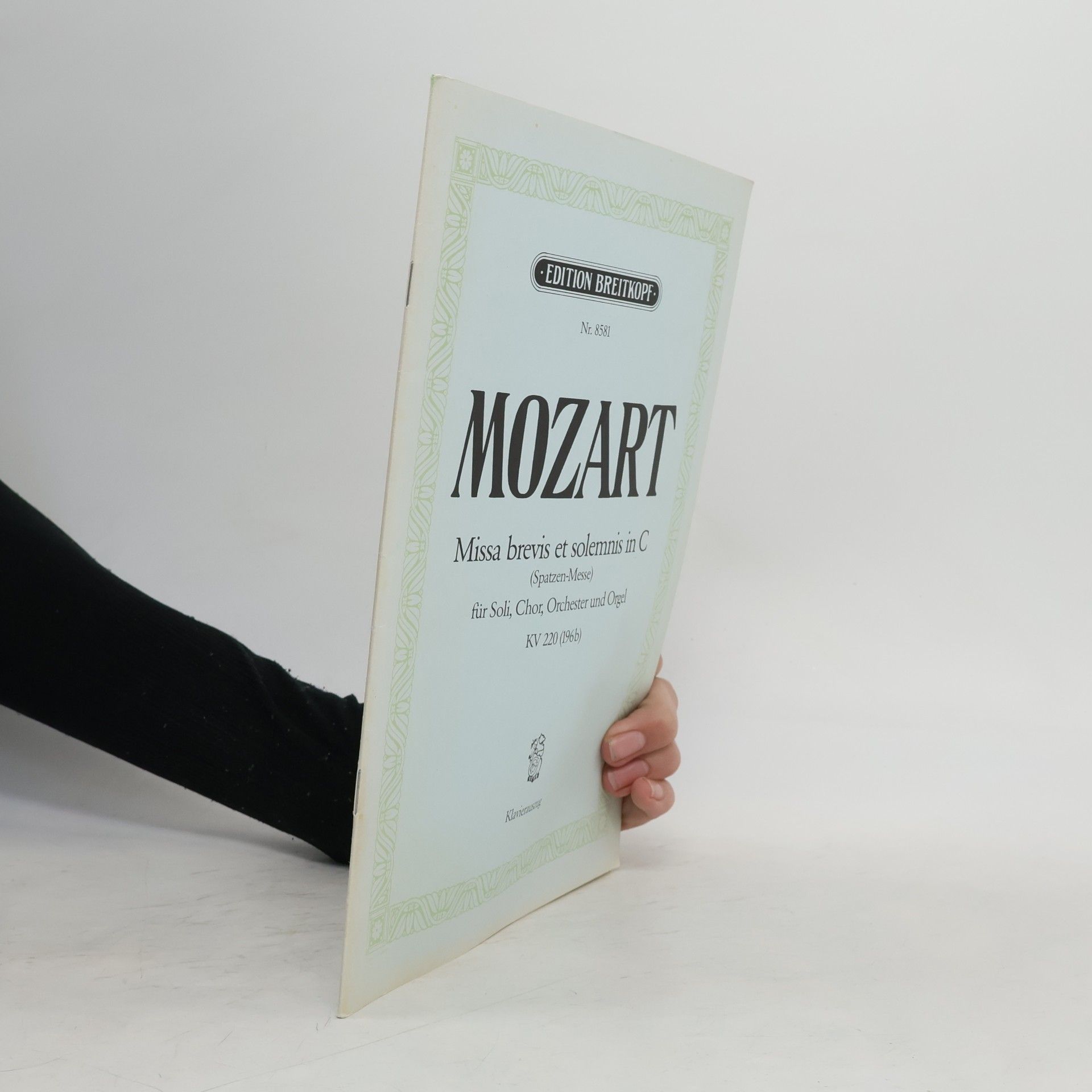 Wolfgang Amadeus Mozart Missa brevis et solemnis in C
