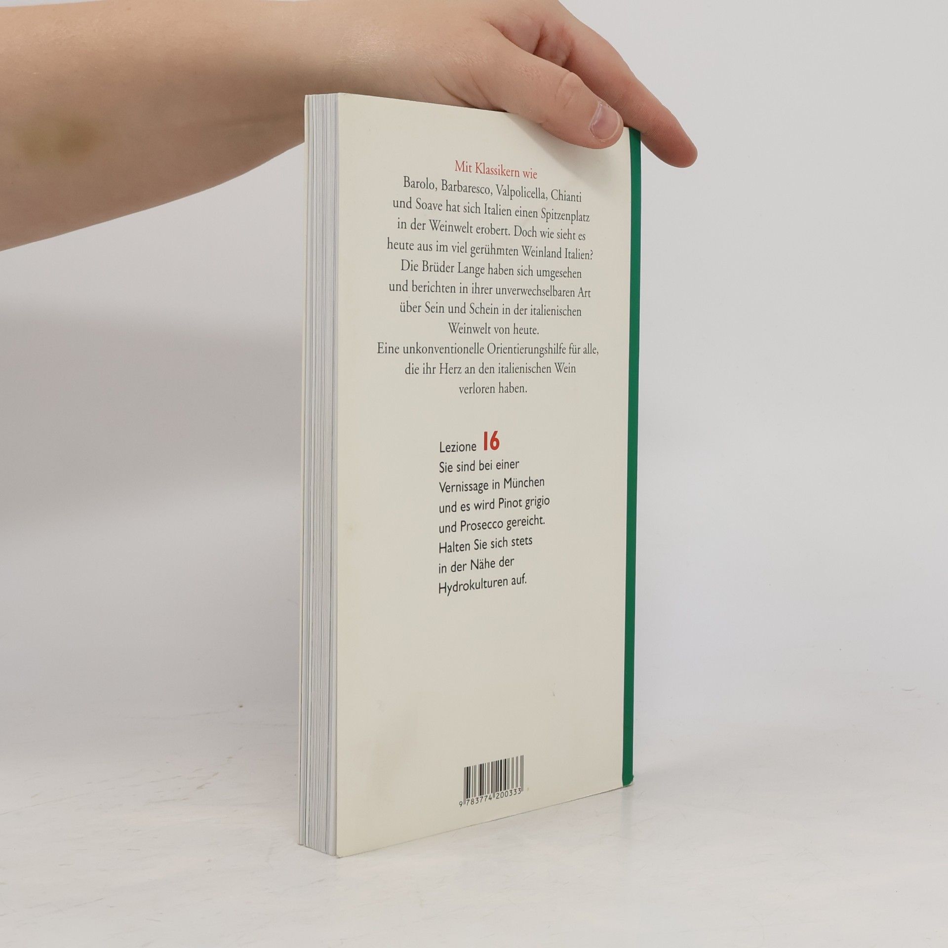 Cornelius Lange Crashkurs Wein