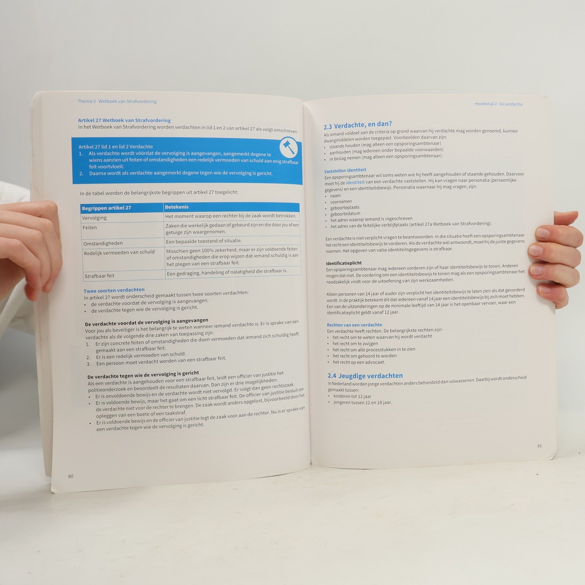 Jan Koenders Wet- en regelgeving basis | Specifiek rapporteren | Waarnemen | Doelmatig optreden 2/3