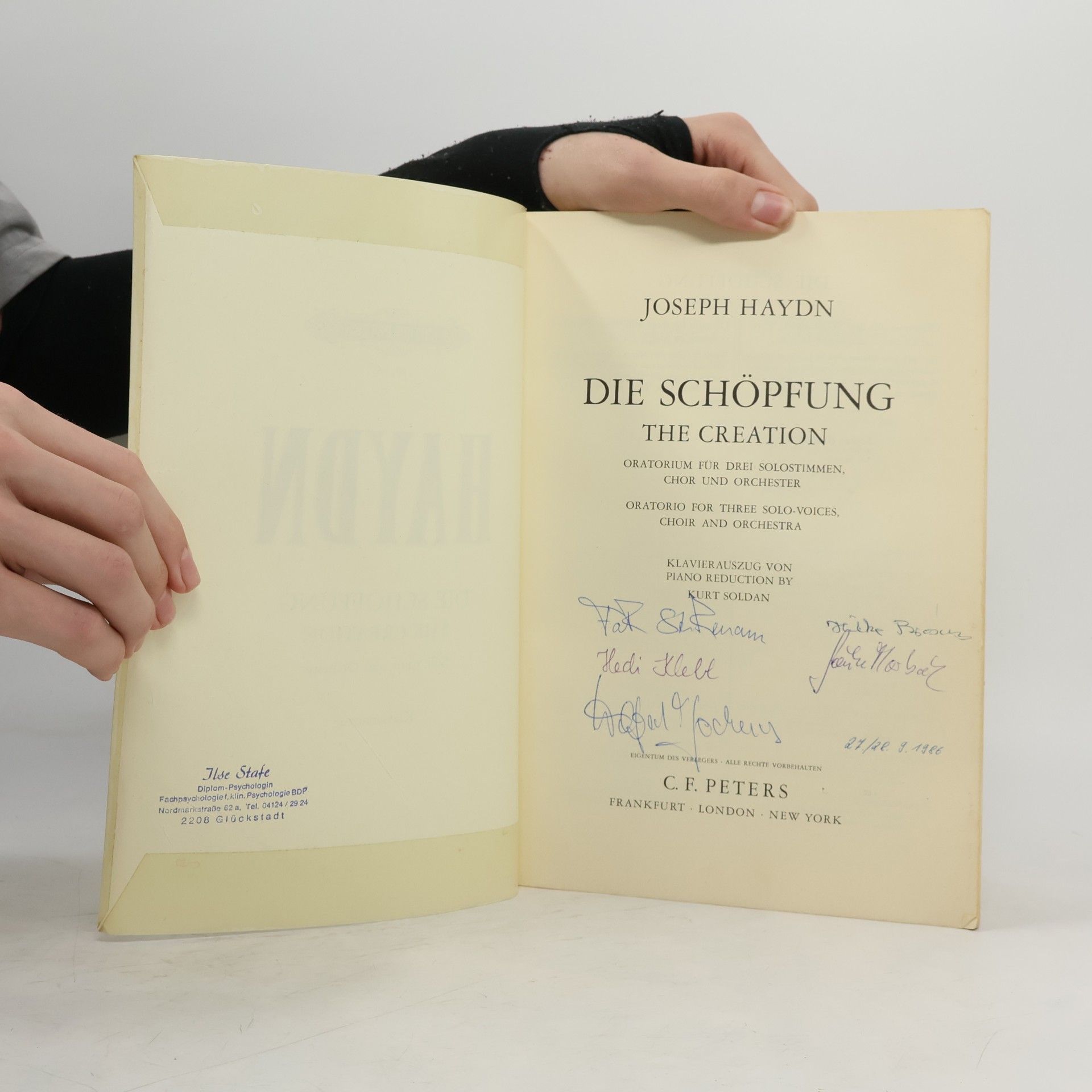 Joseph Haydn Die Schöpfung. The Creation