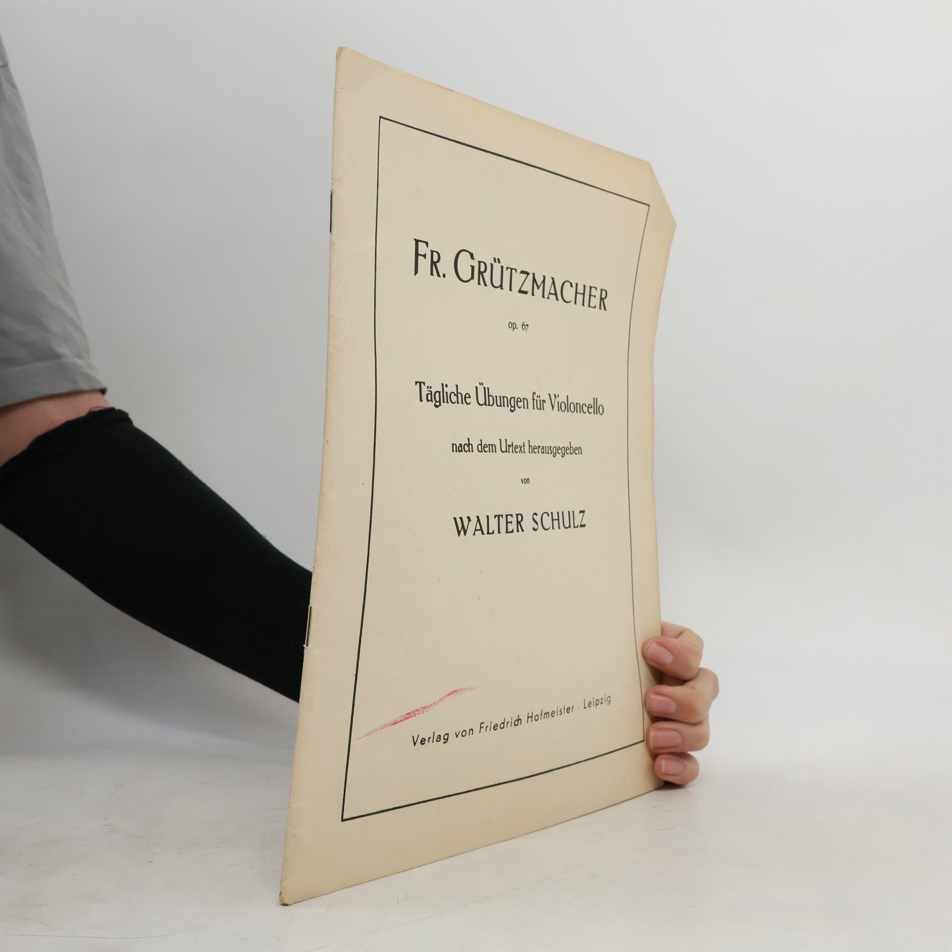Tägliche Übungen für Violoncello op. 67