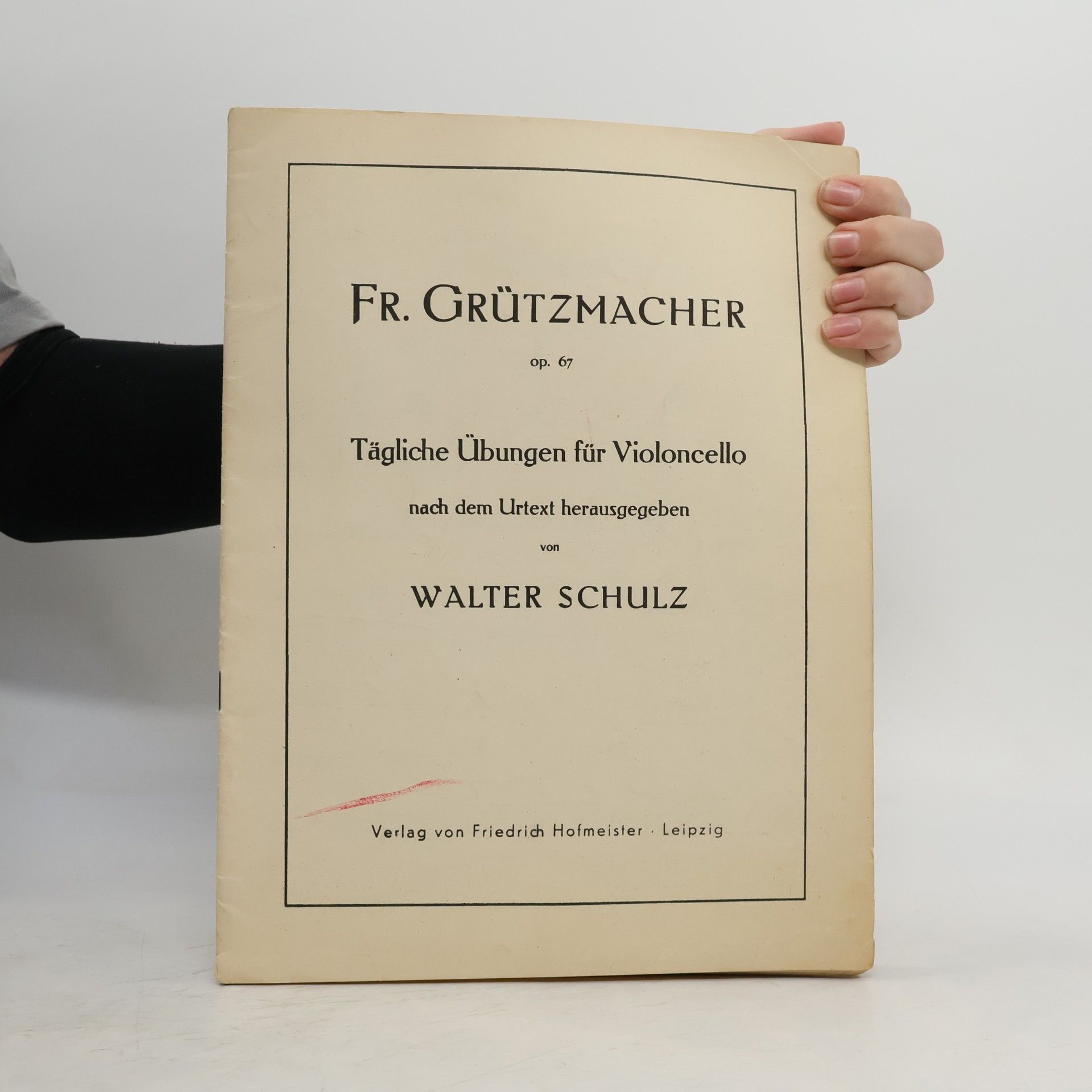 Friedrich Grützmacher Tägliche Übungen für Violoncello op. 67