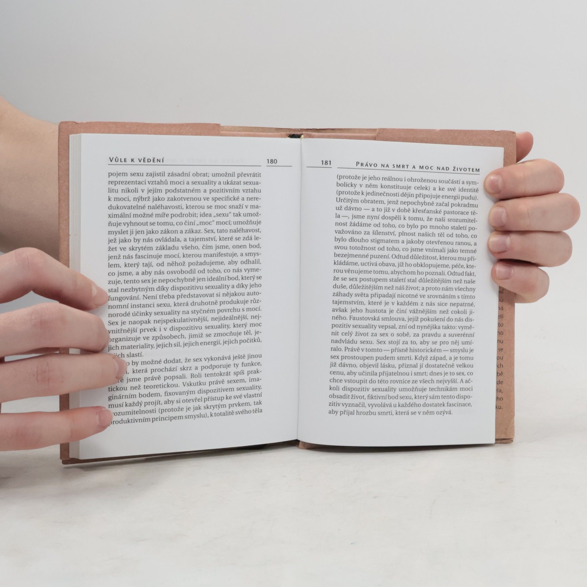Michel Foucault Dějiny sexuality I. Vůle k vědění